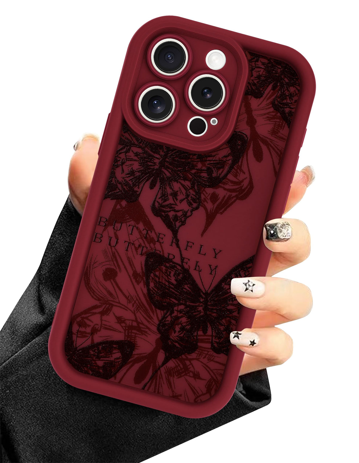 Black Cat Phone Case for iPhone 17 | Cute Animal Aesthetic Design, Soft Silicone, Slim Fit Protection Shockproof Protective Cover for Women Girls