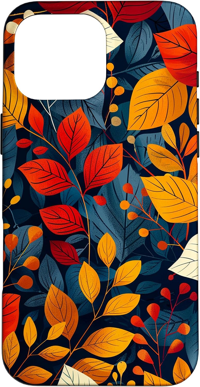 Leaves Pattern Plants Case for iPhone 16 Pro Max