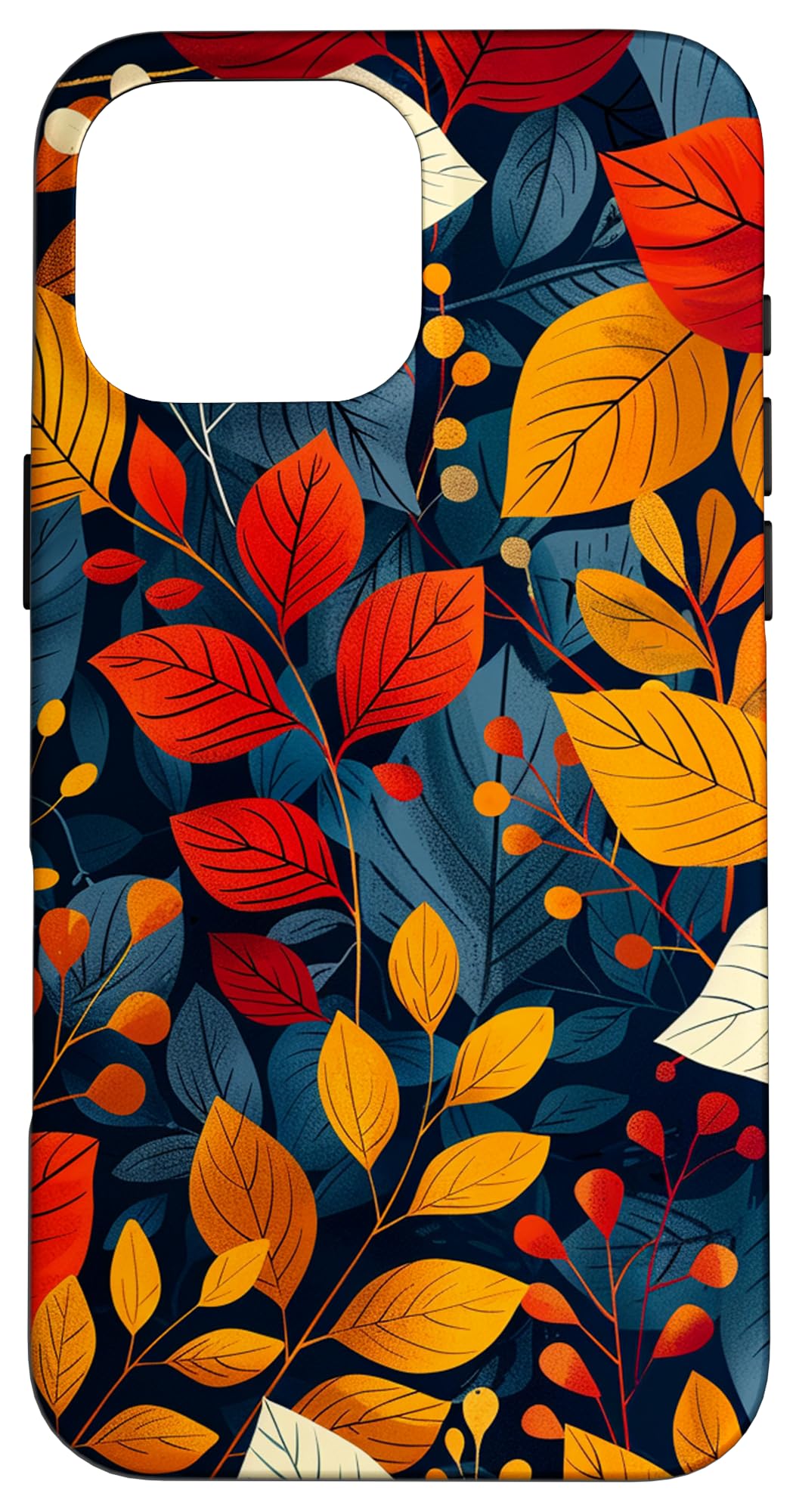 Leaves Pattern Plants Case for iPhone 16 Pro Max