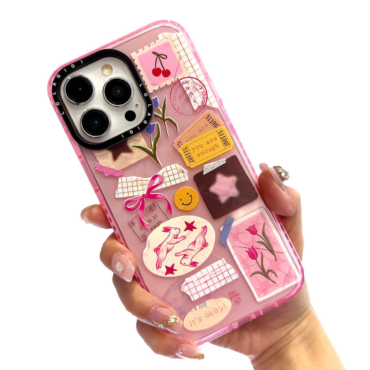 for iPhone 15 Pro Case for Women, Cute Pet Cat Cartoon Art Animal Print Girly Design Kawaii Aesthetic Cartoon Pattern for Girls Teens Soft TPU Phone Case (6.1")
