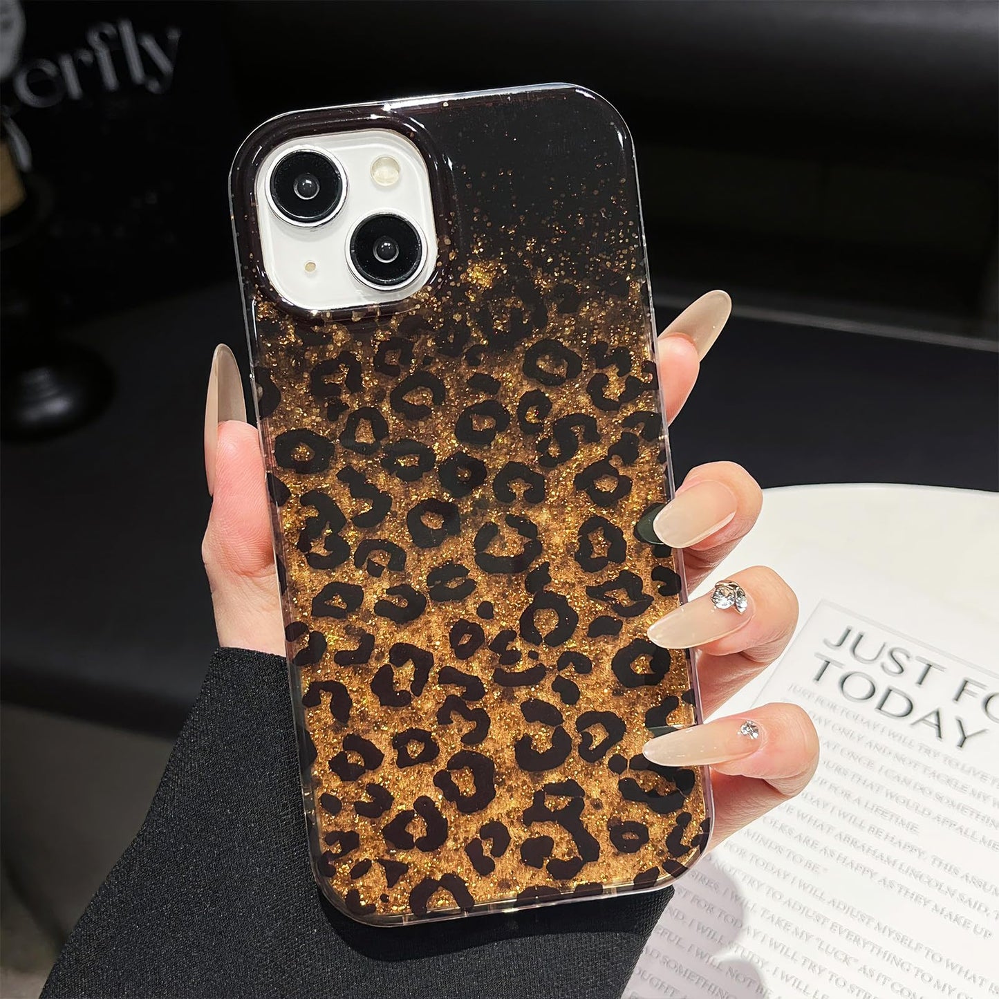 ZTOFERA Cute Aesthetic Case for iPhone 16-Christmas | Drop Protection/Slim and Glossy/Soft TPU Shockproof Phone Cover for Women Girls