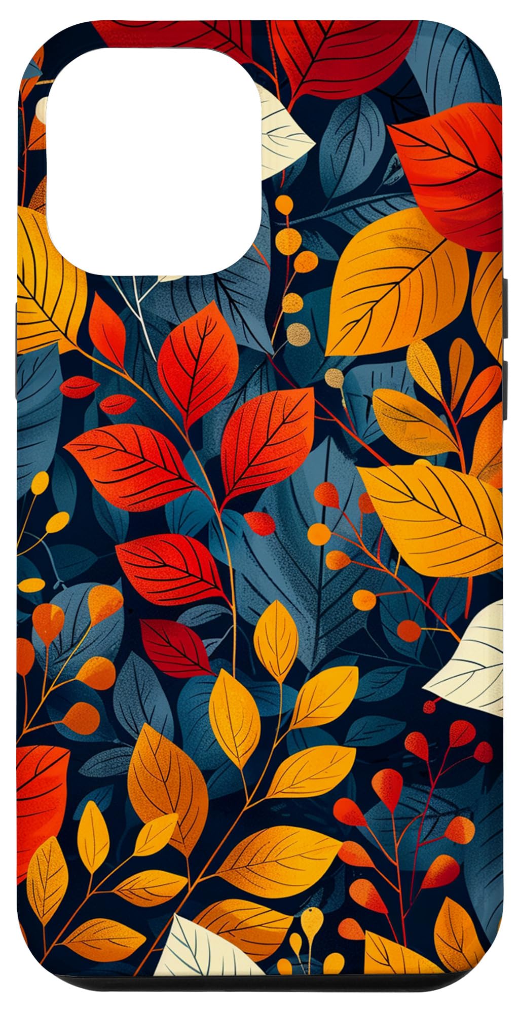 Leaves Pattern Plants Case for iPhone 16 Pro Max