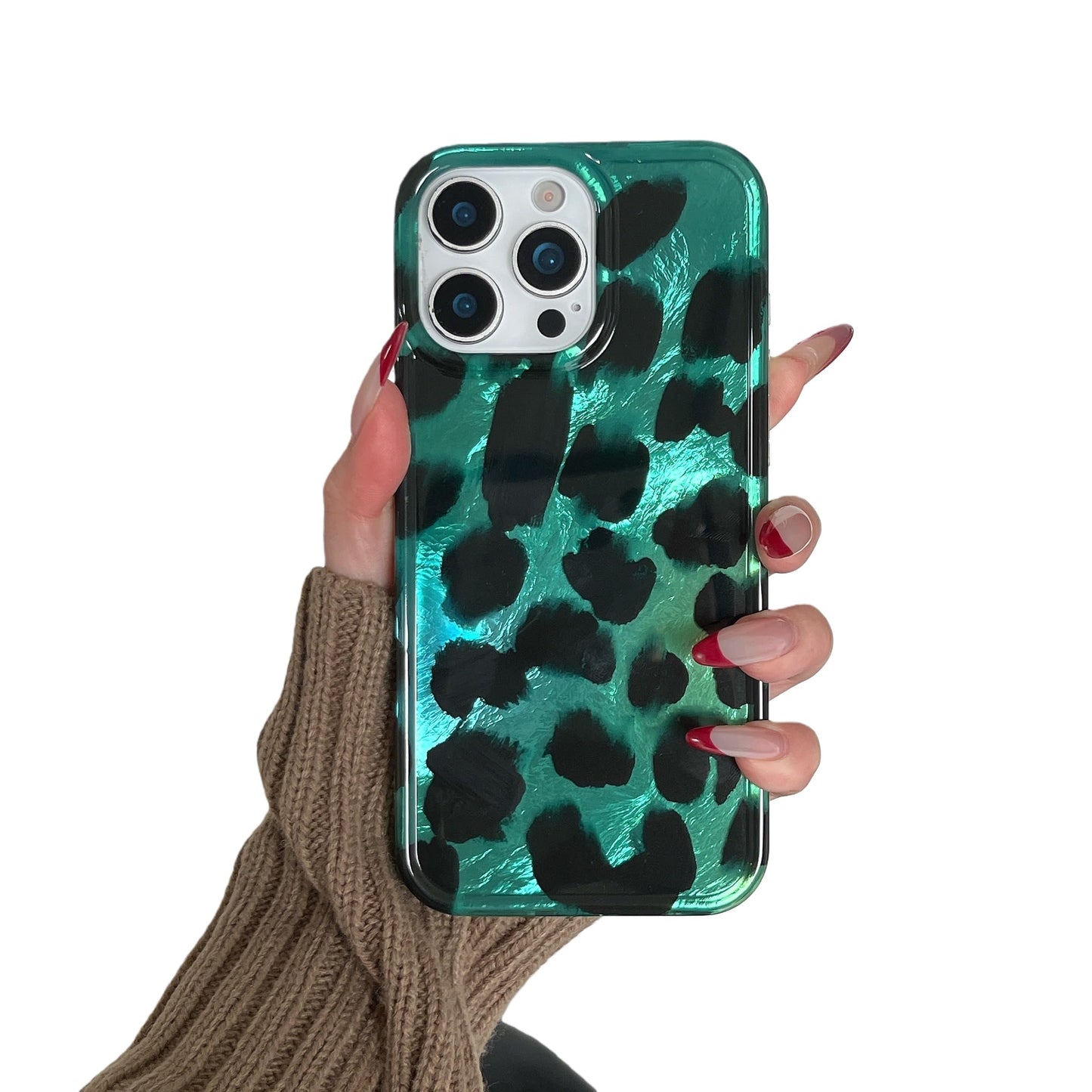 for iPhone 17 Pro Glitter Leopard Print Phone Case, Sparkly Cheetah Animal Pattern Clear Soft TPU Shockproof Protective Cover for Women Girls (Zebra Stripe, for iPhone 17 Pro)
