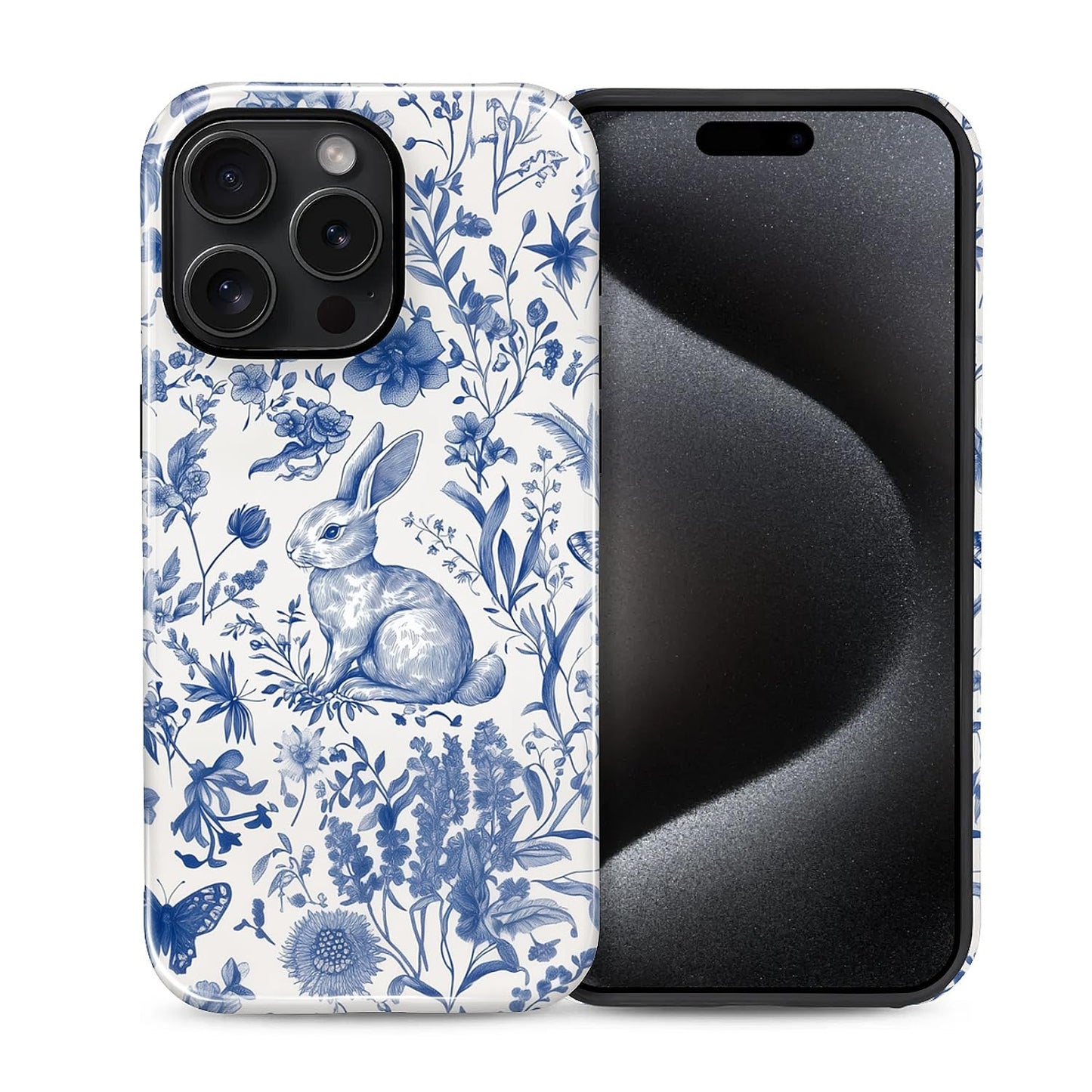Compatible with iPhone 13 14 Case, Hybrid 2-Layer Case Shockproof Anti-Scratch for Girl Women Boy Men, Plant Collection for iPhone 13 14