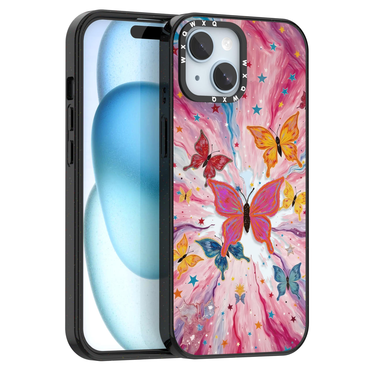 for iPhone 16 pro max Graffiti of Cartoon Animal Clear Phone Case | TPU+PC Premium Painted Anti-Drop Phone Case Superior Shock Absorption Military-Grade Drop Protection cover