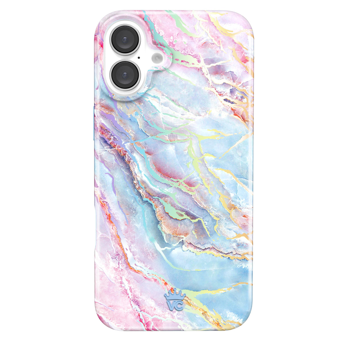 VELVET CAVIAR Christmas Phone Case for iPhone 16 - Compatible with MagSafe [10ft Drop Tested] - Holiday Peppermint Glitter Winter Theme