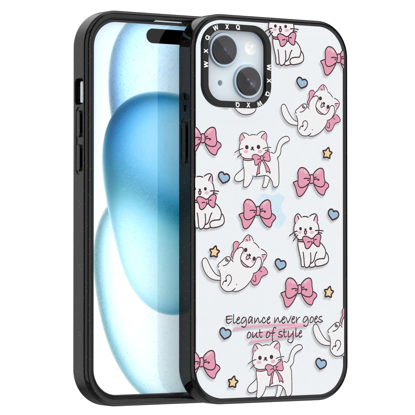 for iPhone 16 pro max Graffiti of Cartoon Animal Clear Phone Case | TPU+PC Premium Painted Anti-Drop Phone Case Superior Shock Absorption Military-Grade Drop Protection cover