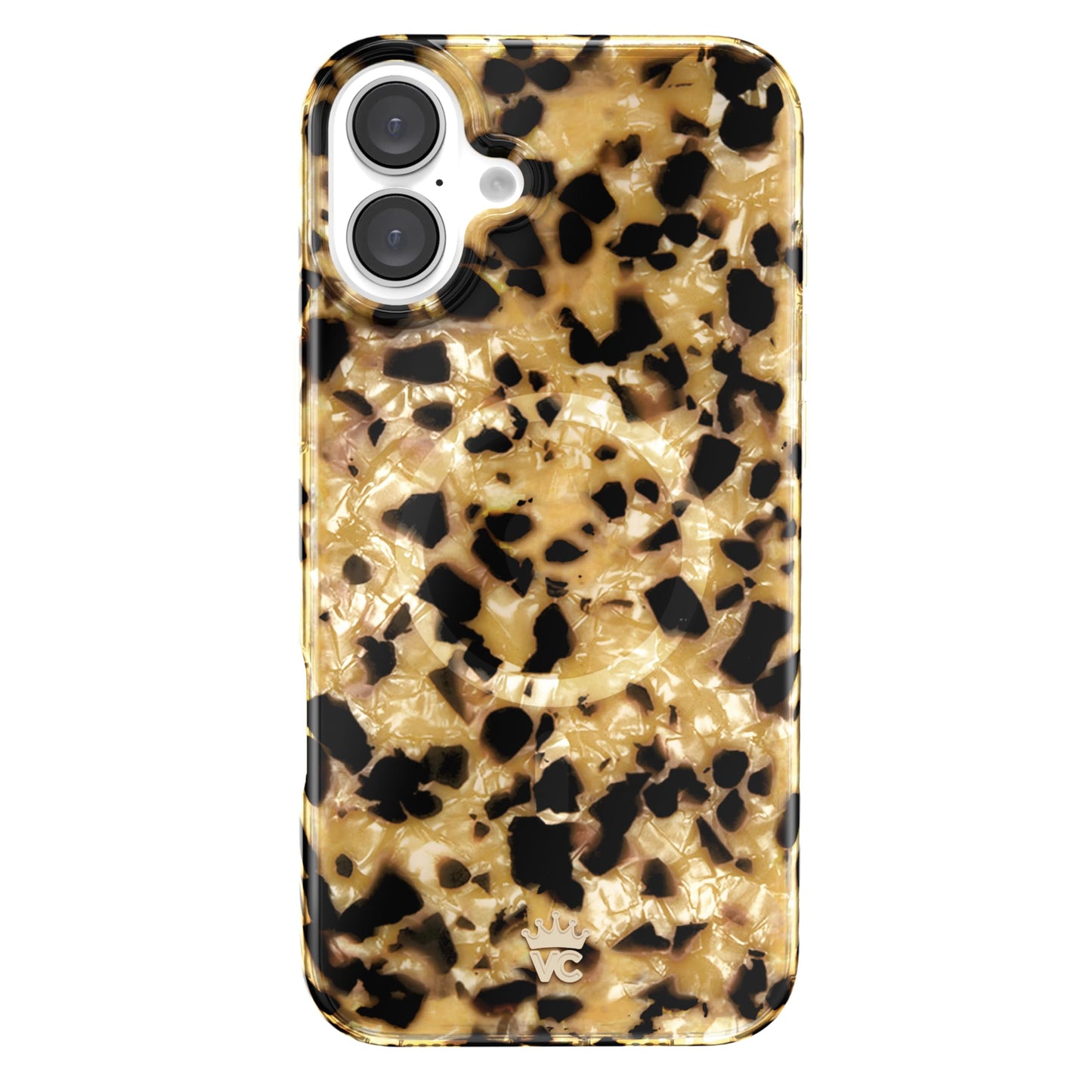 VELVET CAVIAR Christmas Phone Case for iPhone 16 - Compatible with MagSafe [10ft Drop Tested] - Holiday Peppermint Glitter Winter Theme