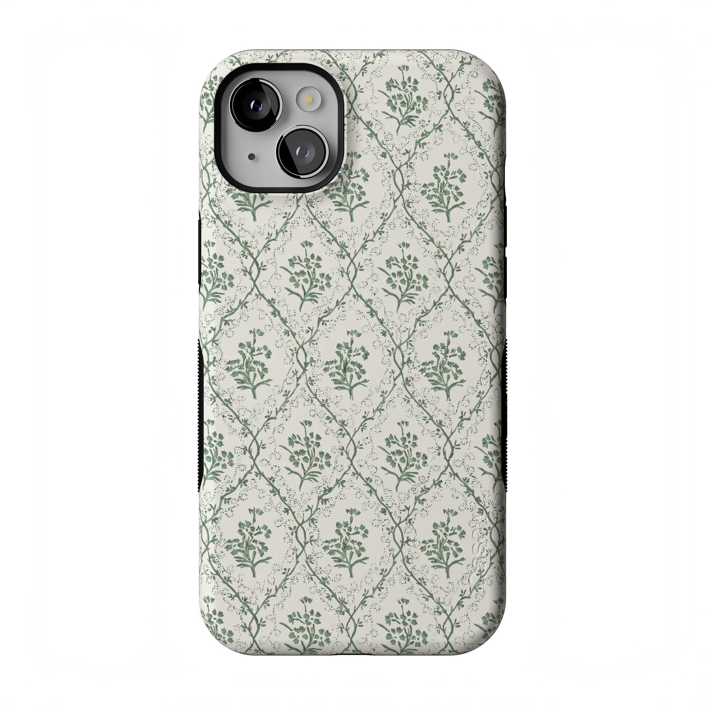 Casely iPhone 14 Case | Hanging Around | Potted Plants Floral | Bold Protective Design | Compatible with MagSafe
