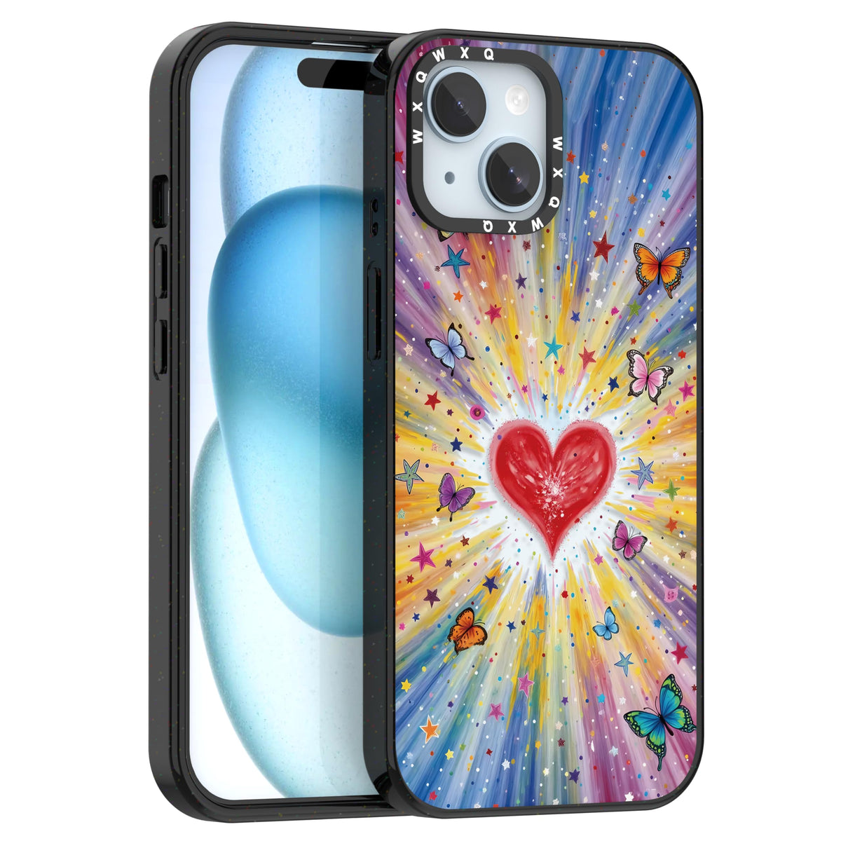 for iPhone 16 pro max Graffiti of Cartoon Animal Clear Phone Case | TPU+PC Premium Painted Anti-Drop Phone Case Superior Shock Absorption Military-Grade Drop Protection cover