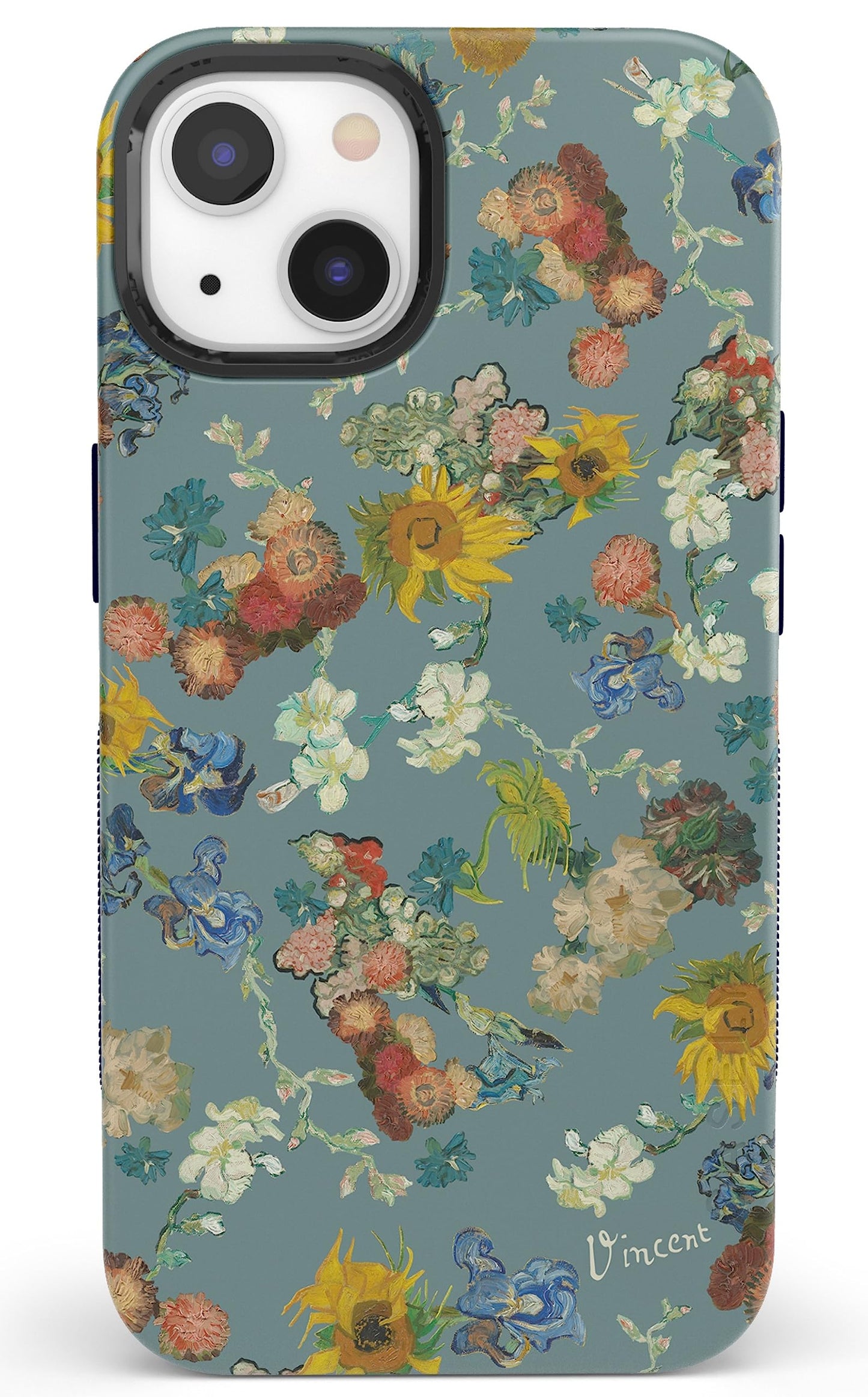 Casely iPhone 14 Case | Hanging Around | Potted Plants Floral | Bold Protective Design | Compatible with MagSafe