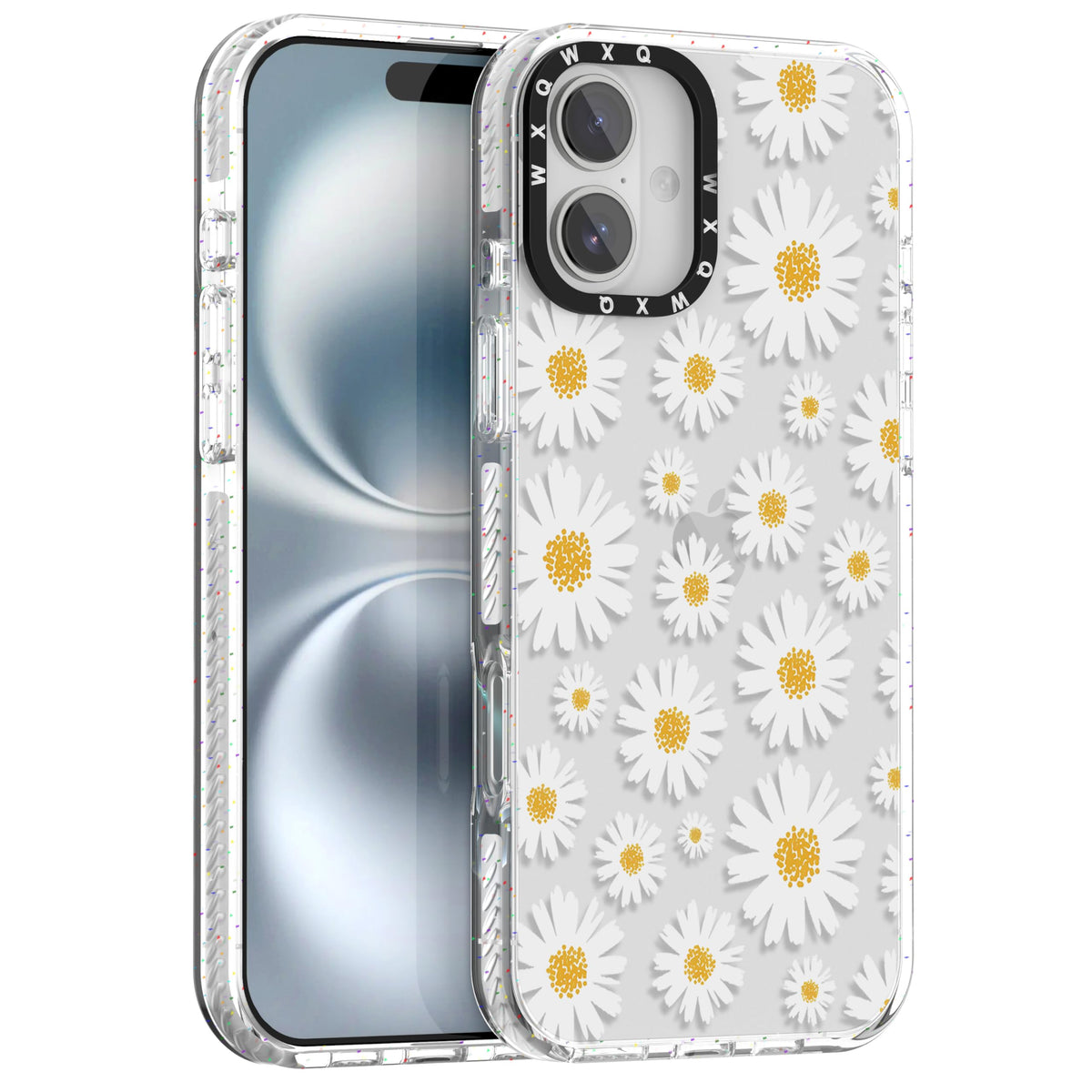 for iPhone 16 pro max Graffiti of Cartoon Animal Clear Phone Case | TPU+PC Premium Painted Anti-Drop Phone Case Superior Shock Absorption Military-Grade Drop Protection cover