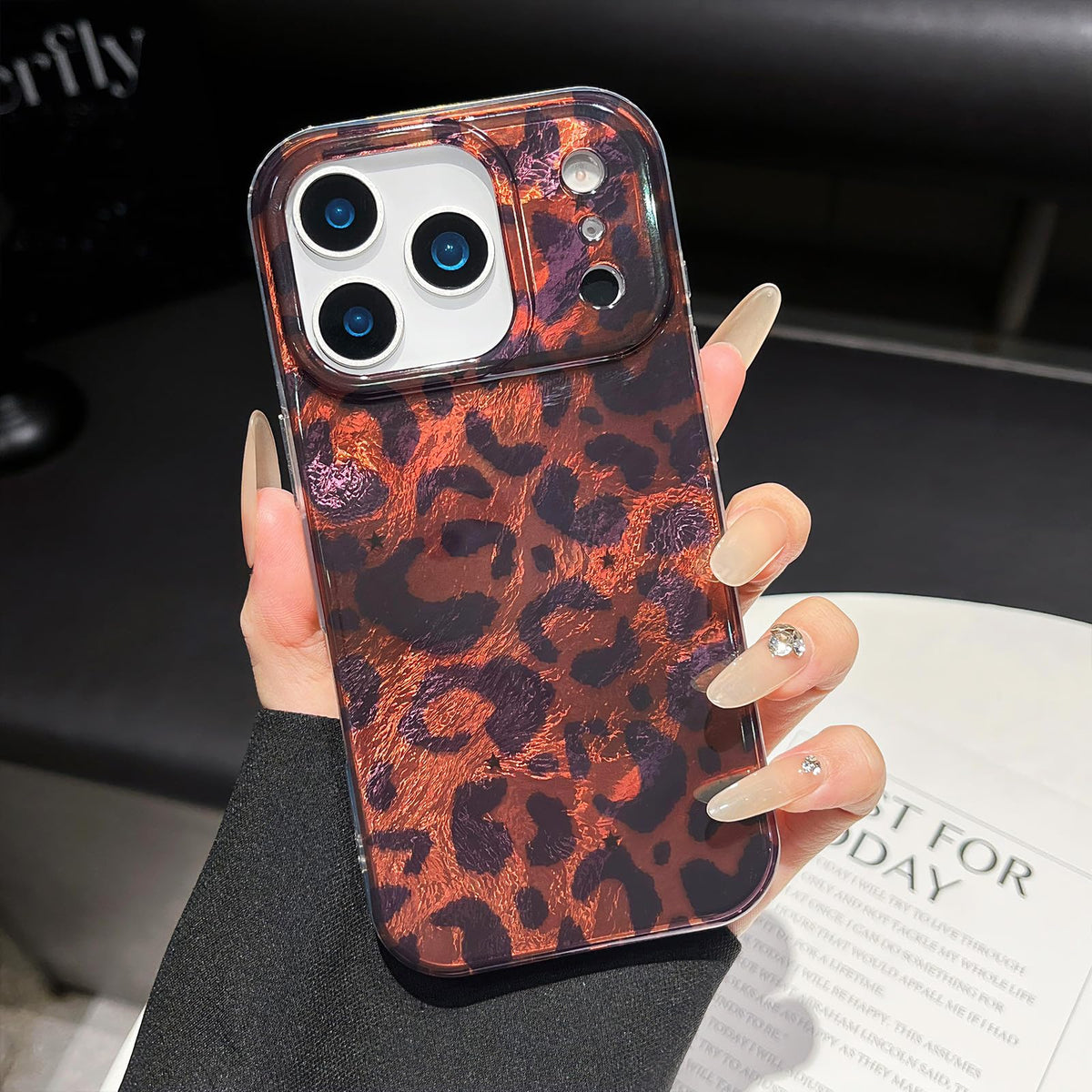 ZTOFERA Cute Aesthetic Case for iPhone 16-Christmas | Drop Protection/Slim and Glossy/Soft TPU Shockproof Phone Cover for Women Girls