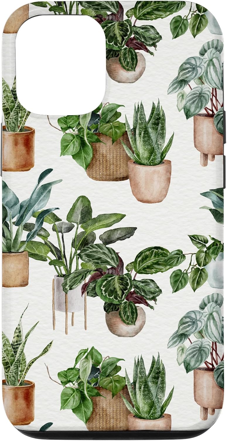 iPhone 13 Houseplants Lover Indoor Plant Mom Lady Gardening Boho Case