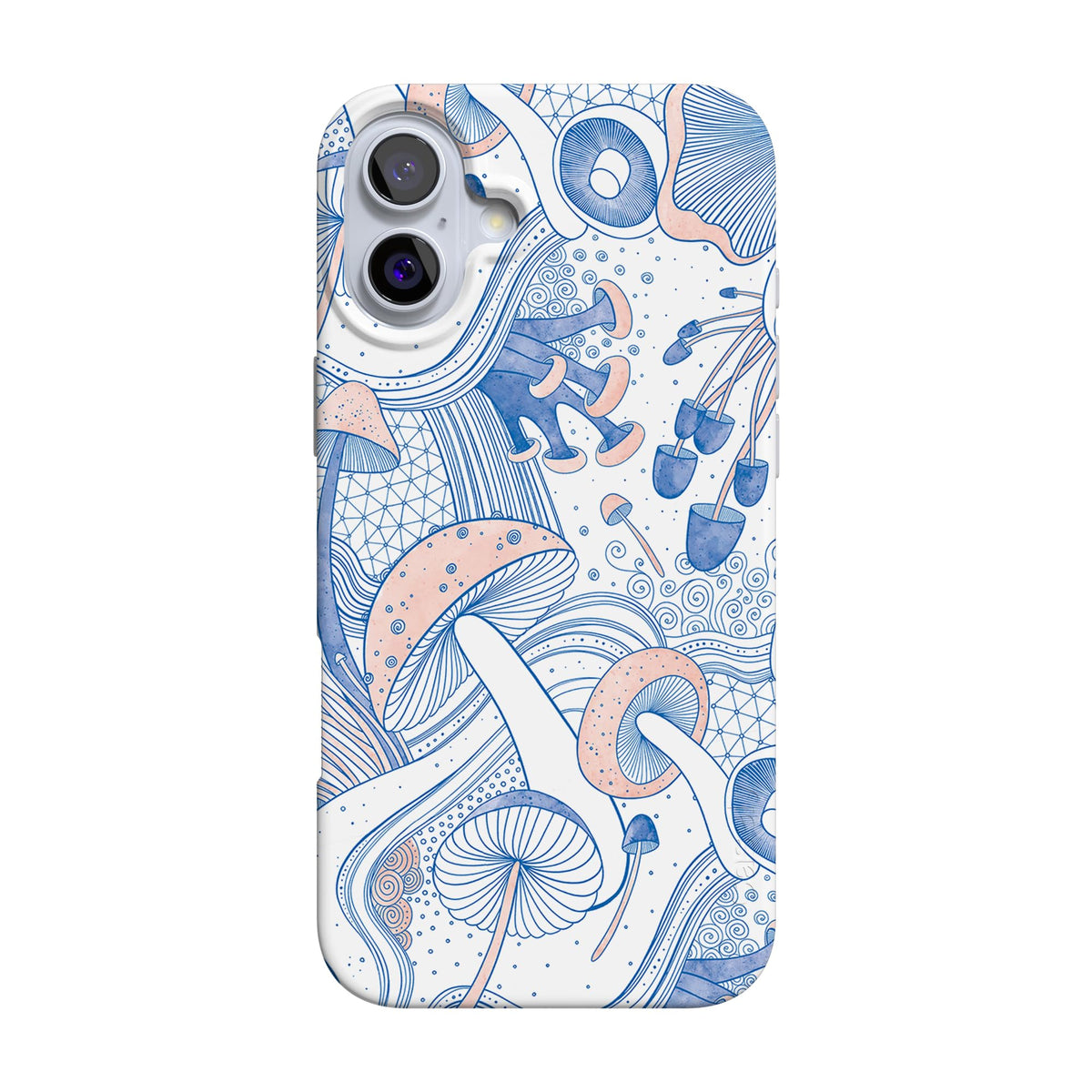 Casely iPhone 16 Case | Chateau Pups | French Dog | Compatible with MagSafe | Classic Ultra Slim Design