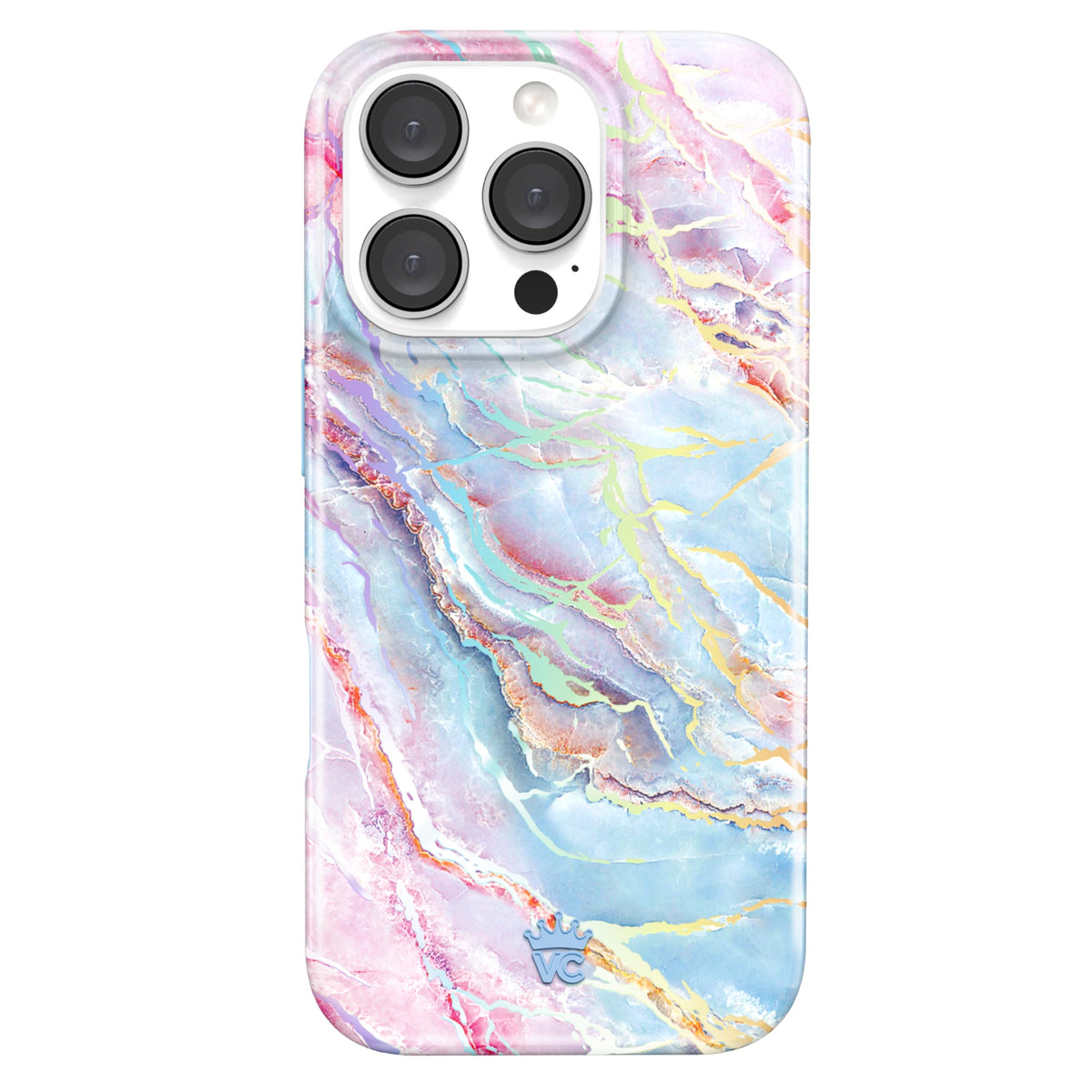VELVET CAVIAR Christmas Phone Case for iPhone 16 - Compatible with MagSafe [10ft Drop Tested] - Holiday Peppermint Glitter Winter Theme