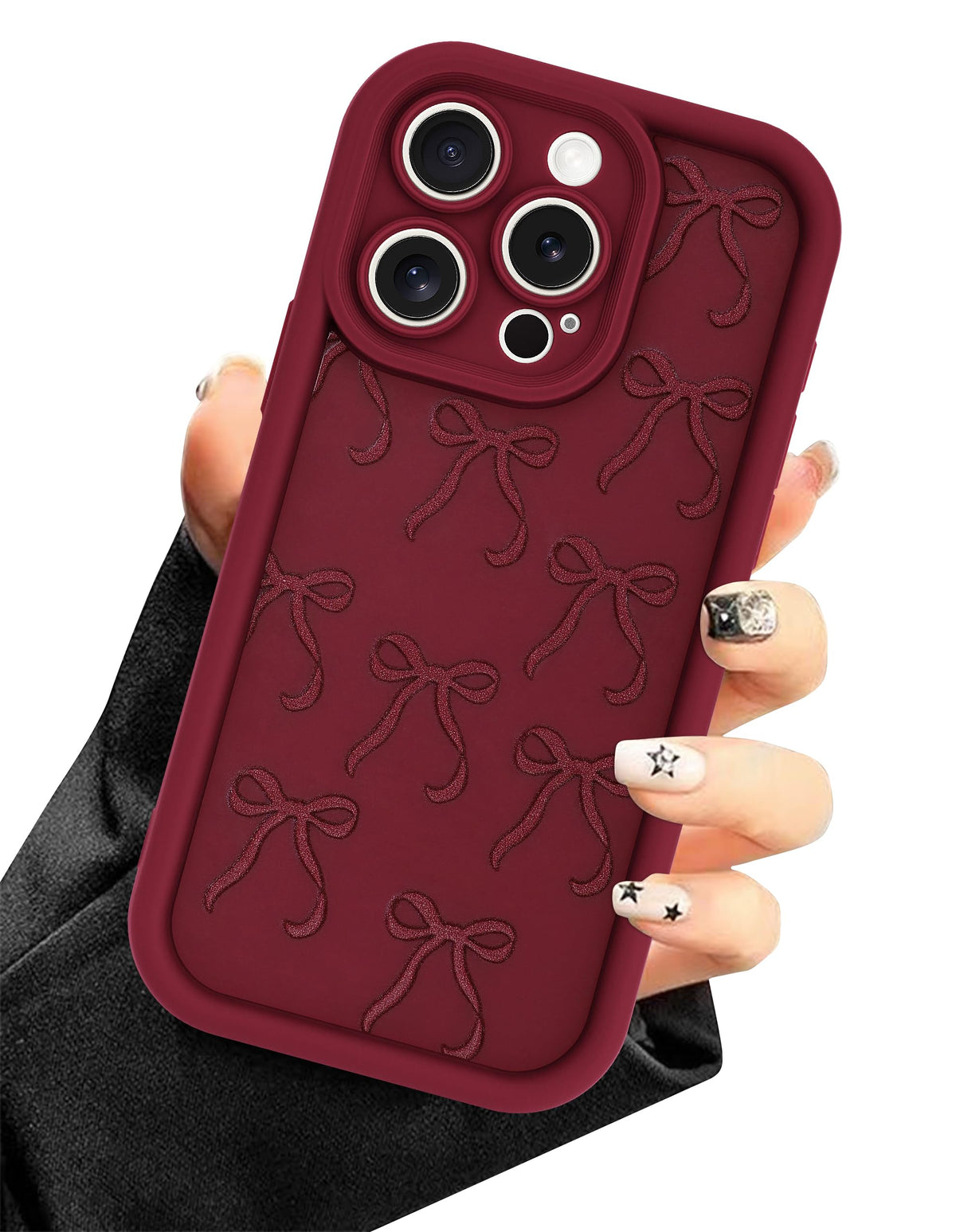 Black Cat Phone Case for iPhone 17 | Cute Animal Aesthetic Design, Soft Silicone, Slim Fit Protection Shockproof Protective Cover for Women Girls