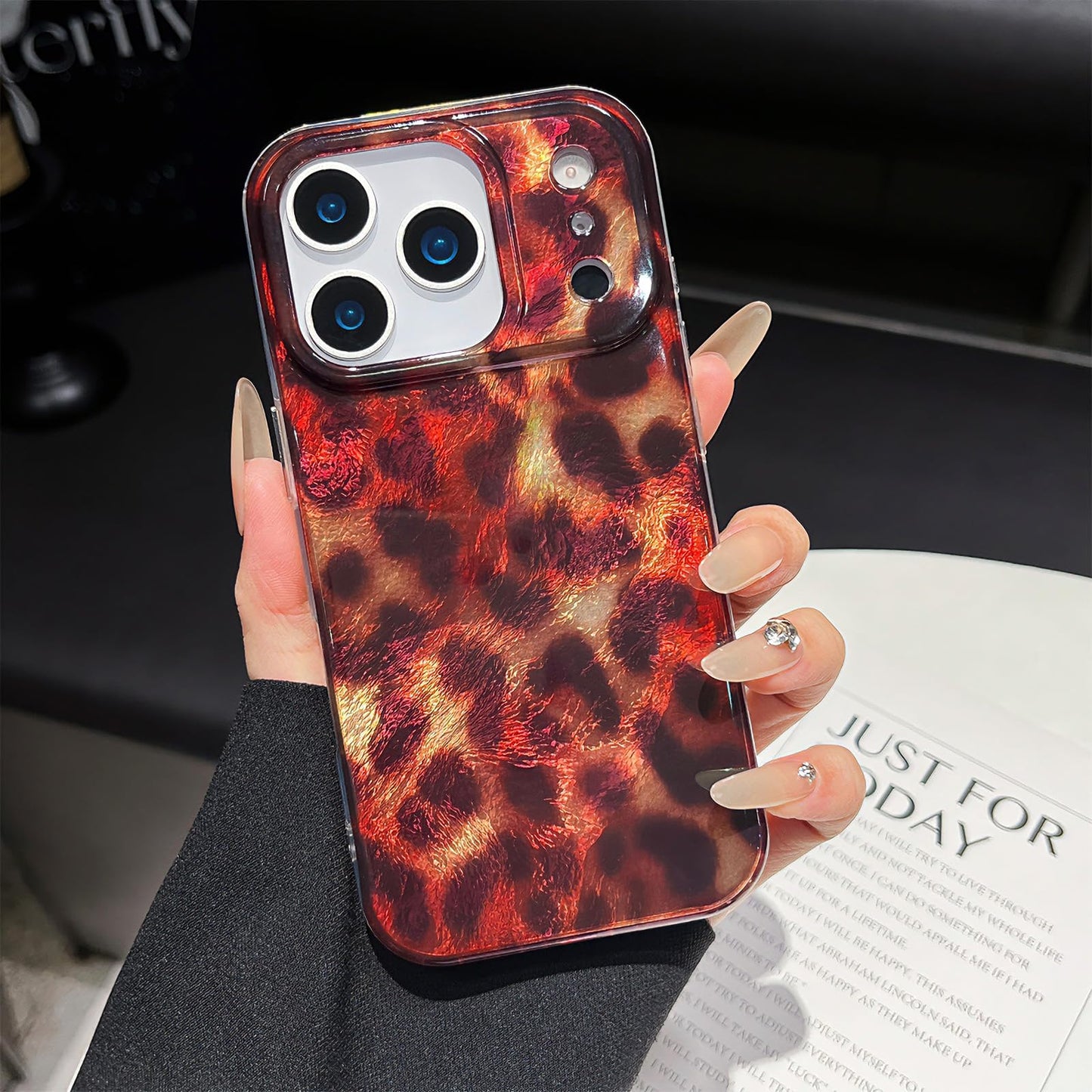 ZTOFERA Cute Aesthetic Case for iPhone 16-Christmas | Drop Protection/Slim and Glossy/Soft TPU Shockproof Phone Cover for Women Girls