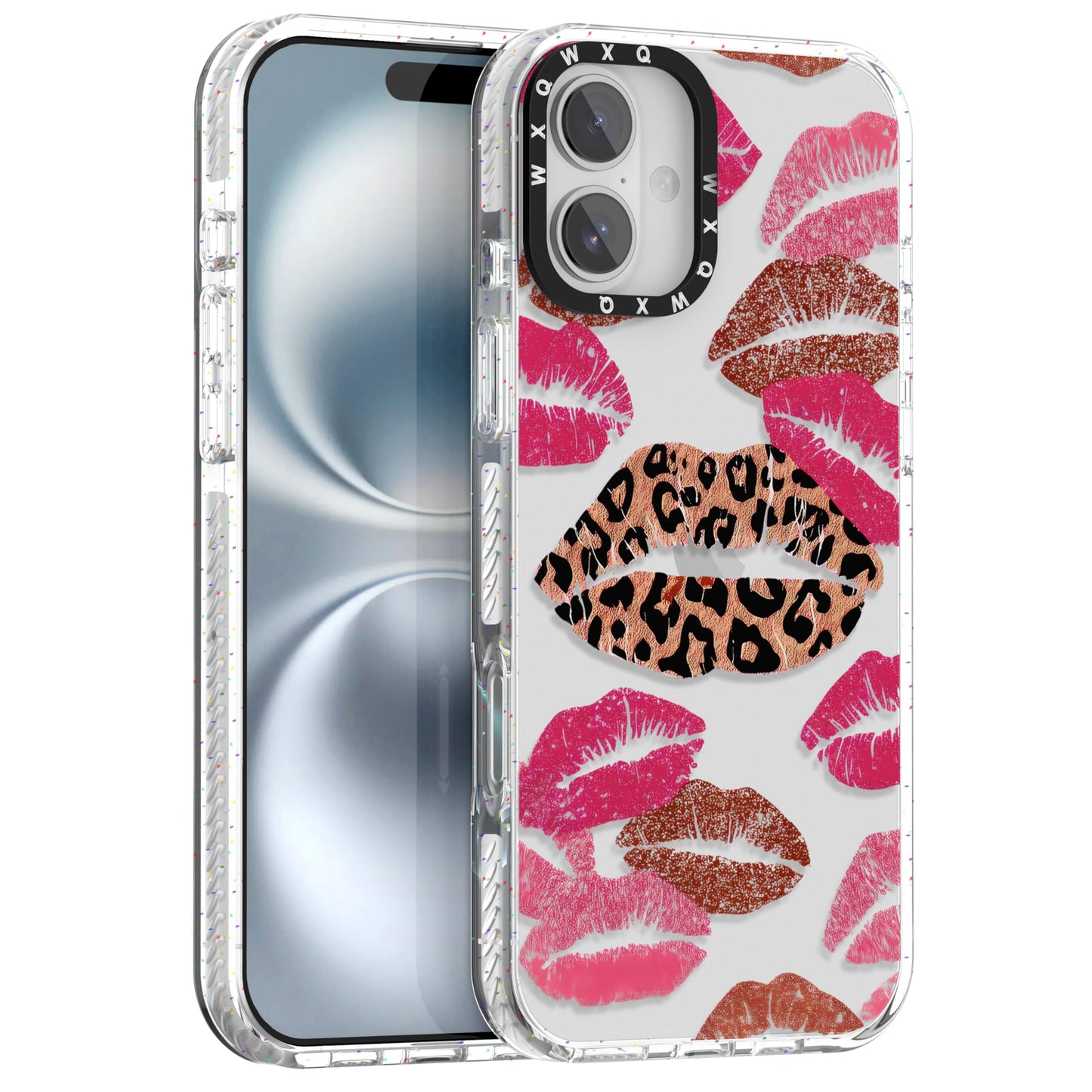 for iPhone 16 pro max Graffiti of Cartoon Animal Clear Phone Case | TPU+PC Premium Painted Anti-Drop Phone Case Superior Shock Absorption Military-Grade Drop Protection cover