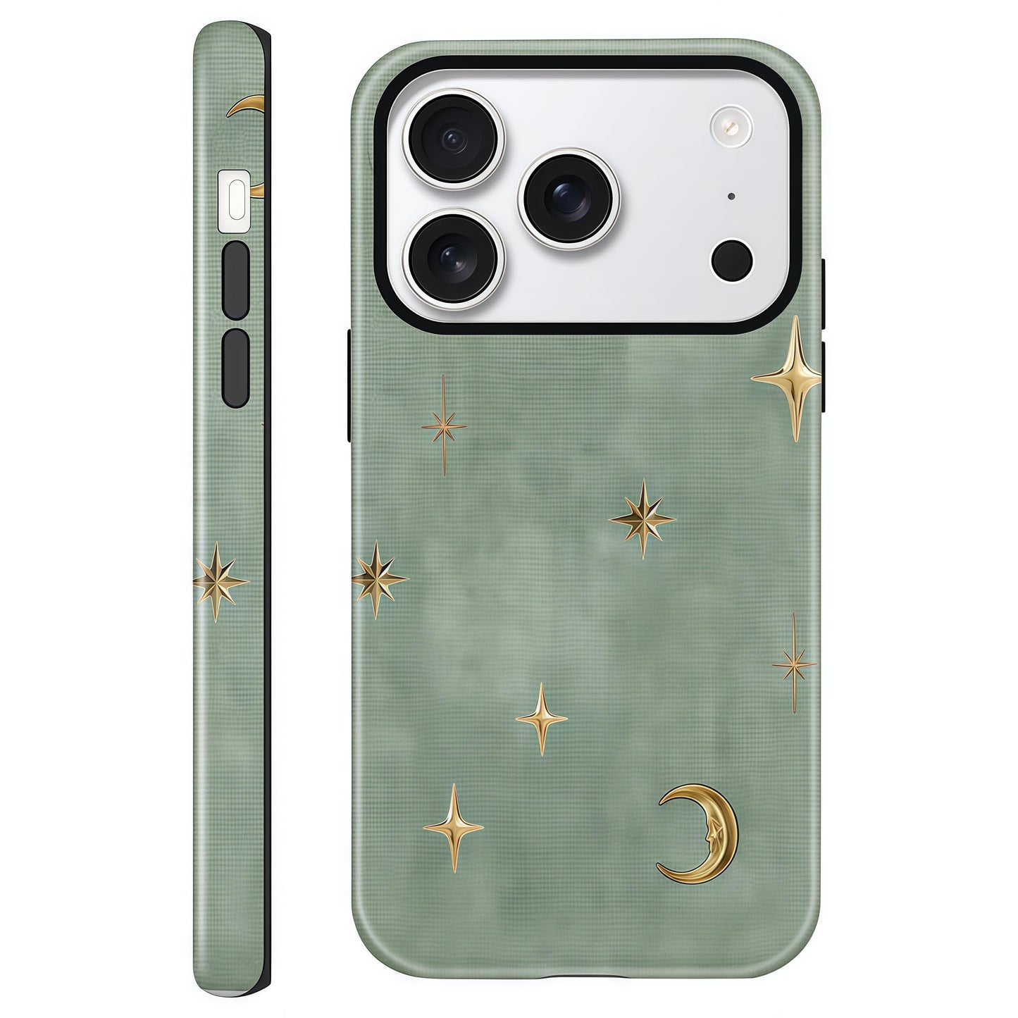 Candlelight Dinner Dog Case for iPhone 12/12 Pro | Hard Hybrid 2-Layer Design, Protective Scratch Resistant Cover for Women Girls