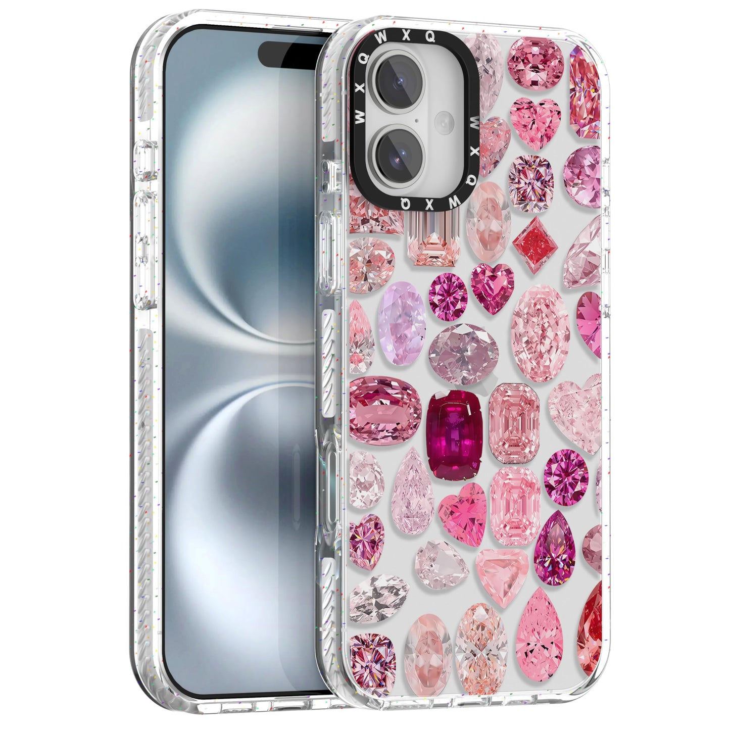 for iPhone 16 pro max Graffiti of Cartoon Animal Clear Phone Case | TPU+PC Premium Painted Anti-Drop Phone Case Superior Shock Absorption Military-Grade Drop Protection cover