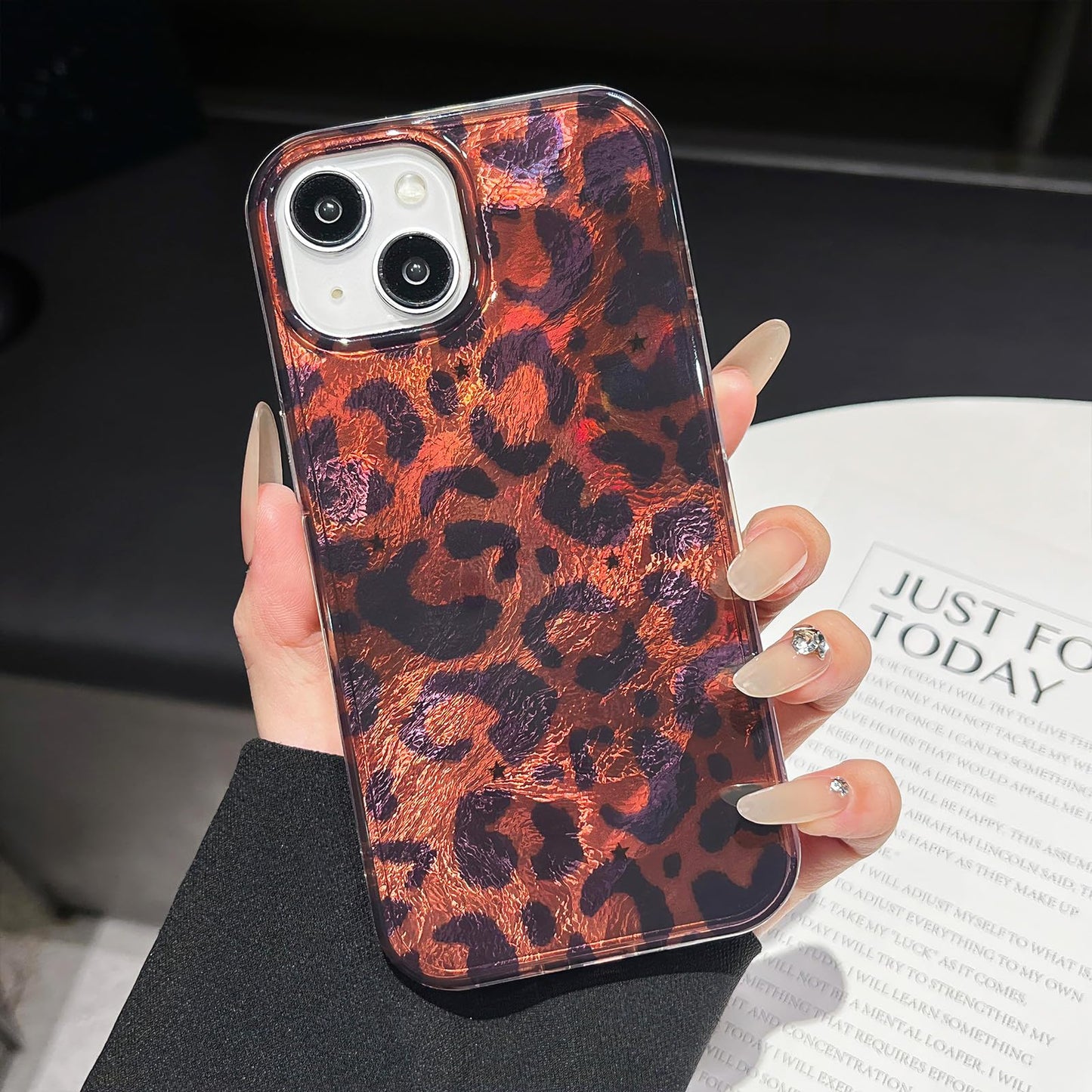 ZTOFERA Cute Aesthetic Case for iPhone 16-Christmas | Drop Protection/Slim and Glossy/Soft TPU Shockproof Phone Cover for Women Girls