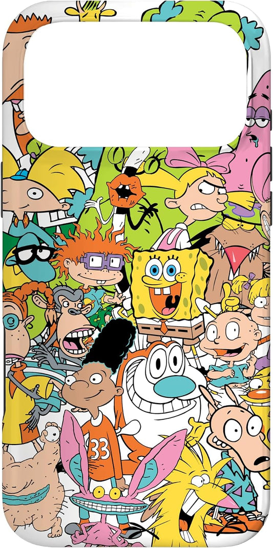 Nickelodeon Complete Nick 90s Throwback Character Case for iPhone 17 Pro Max