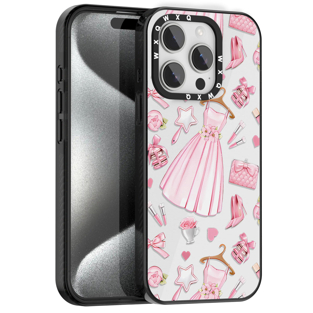 for iPhone 16 pro max Graffiti of Cartoon Animal Clear Phone Case | TPU+PC Premium Painted Anti-Drop Phone Case Superior Shock Absorption Military-Grade Drop Protection cover