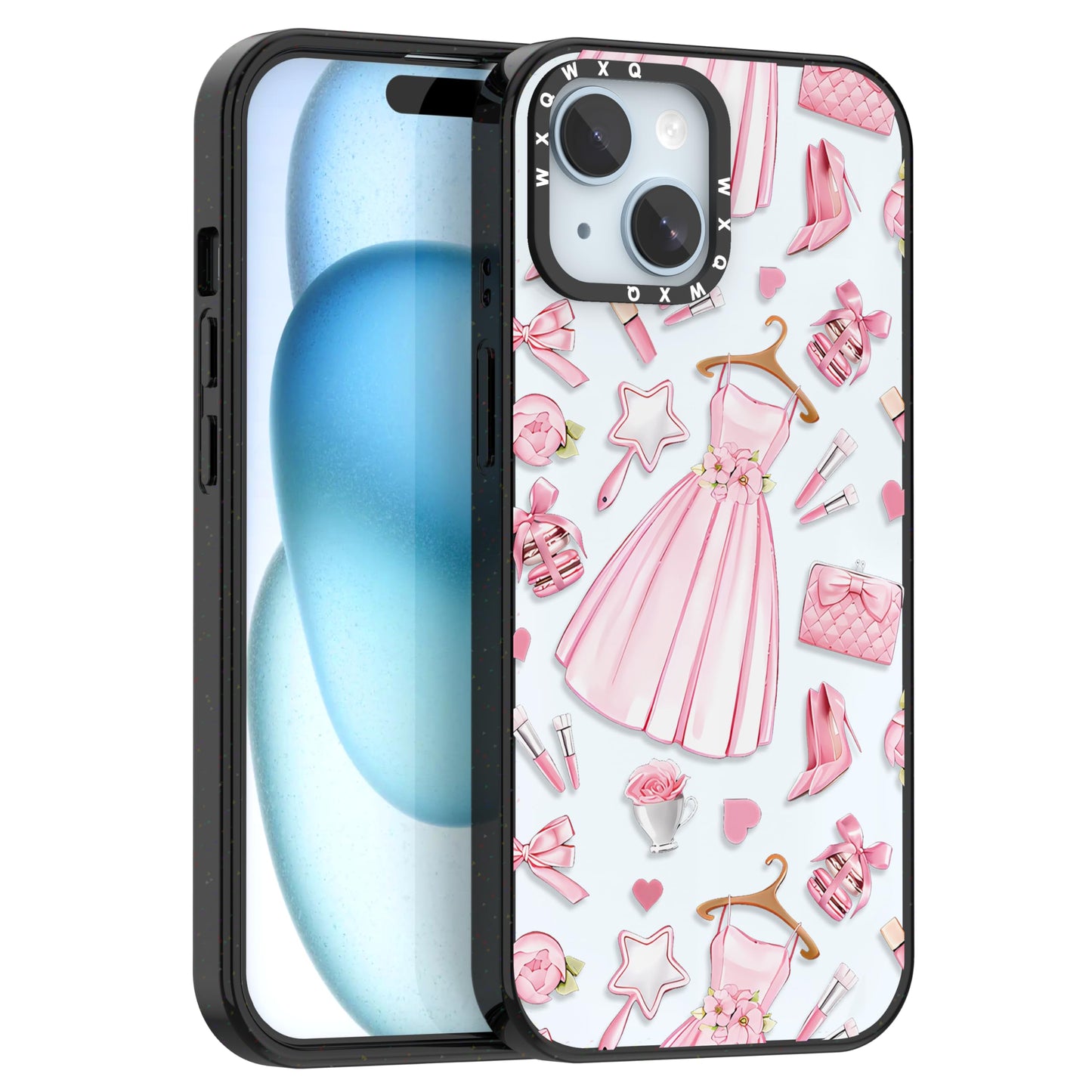 for iPhone 16 pro max Graffiti of Cartoon Animal Clear Phone Case | TPU+PC Premium Painted Anti-Drop Phone Case Superior Shock Absorption Military-Grade Drop Protection cover