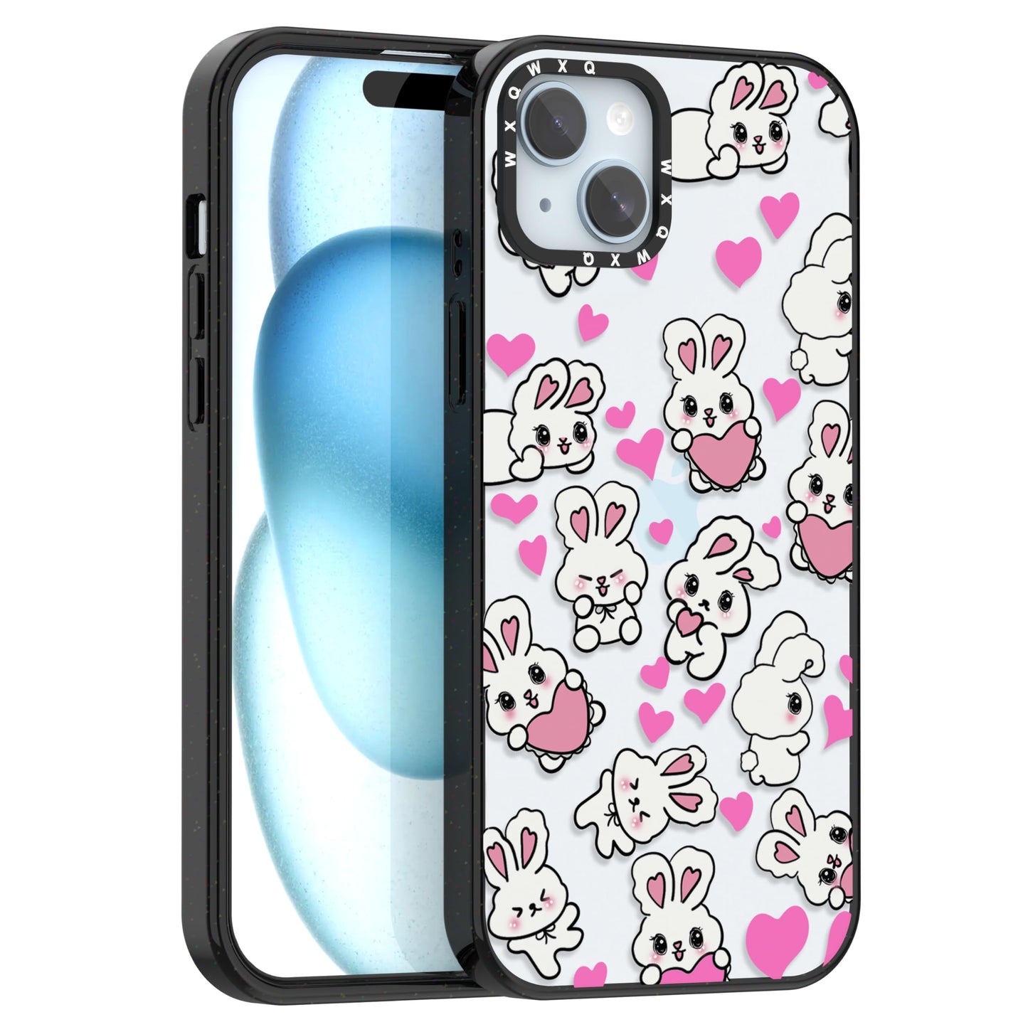 for iPhone 16 pro max Graffiti of Cartoon Animal Clear Phone Case | TPU+PC Premium Painted Anti-Drop Phone Case Superior Shock Absorption Military-Grade Drop Protection cover
