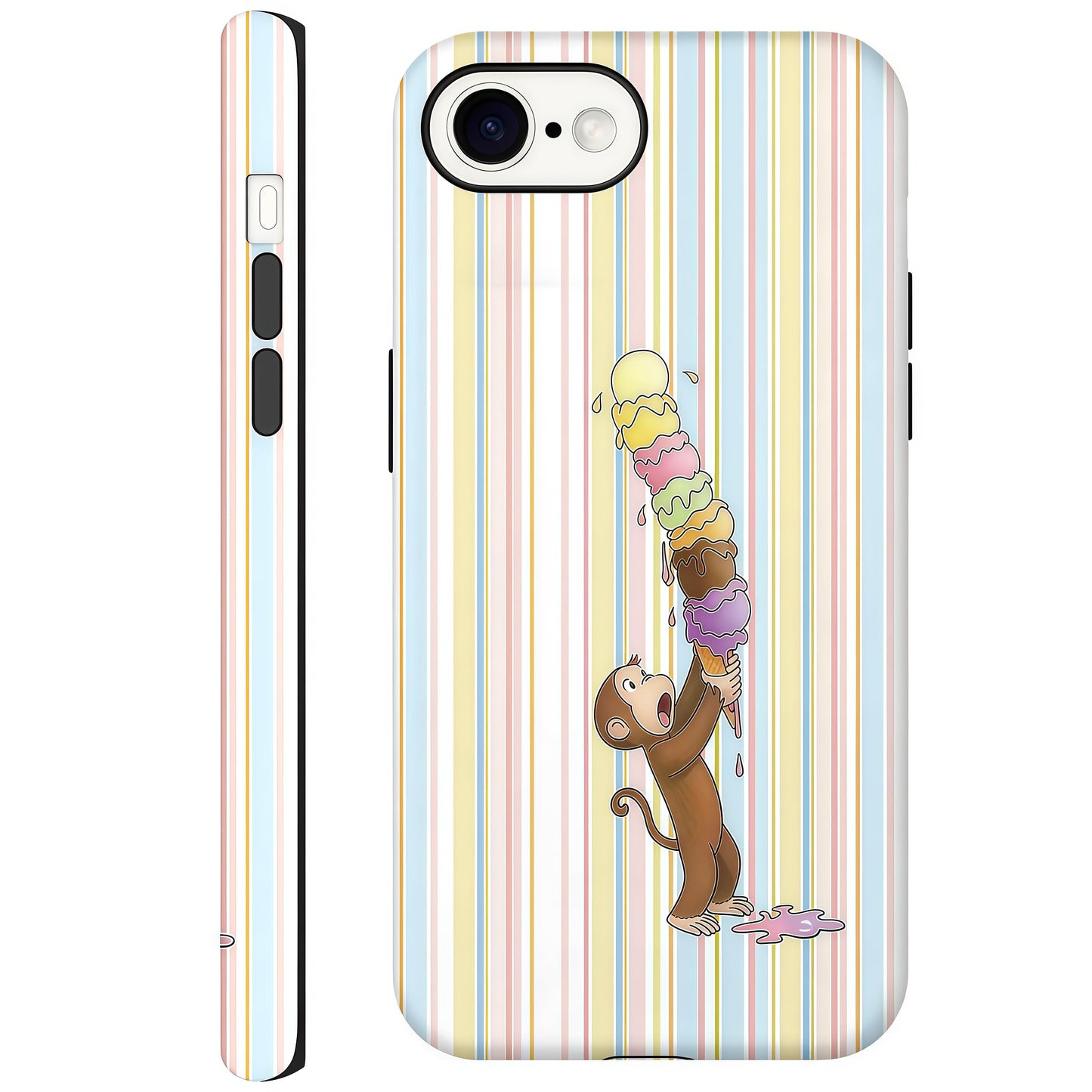 Candlelight Dinner Dog Case for iPhone 12/12 Pro | Hard Hybrid 2-Layer Design, Protective Scratch Resistant Cover for Women Girls