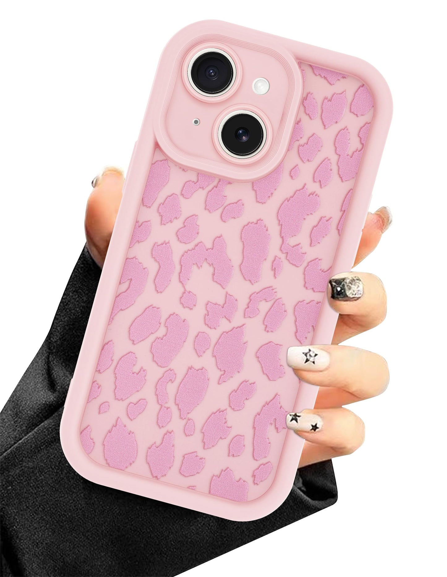 Black Cat Phone Case for iPhone 17 | Cute Animal Aesthetic Design, Soft Silicone, Slim Fit Protection Shockproof Protective Cover for Women Girls