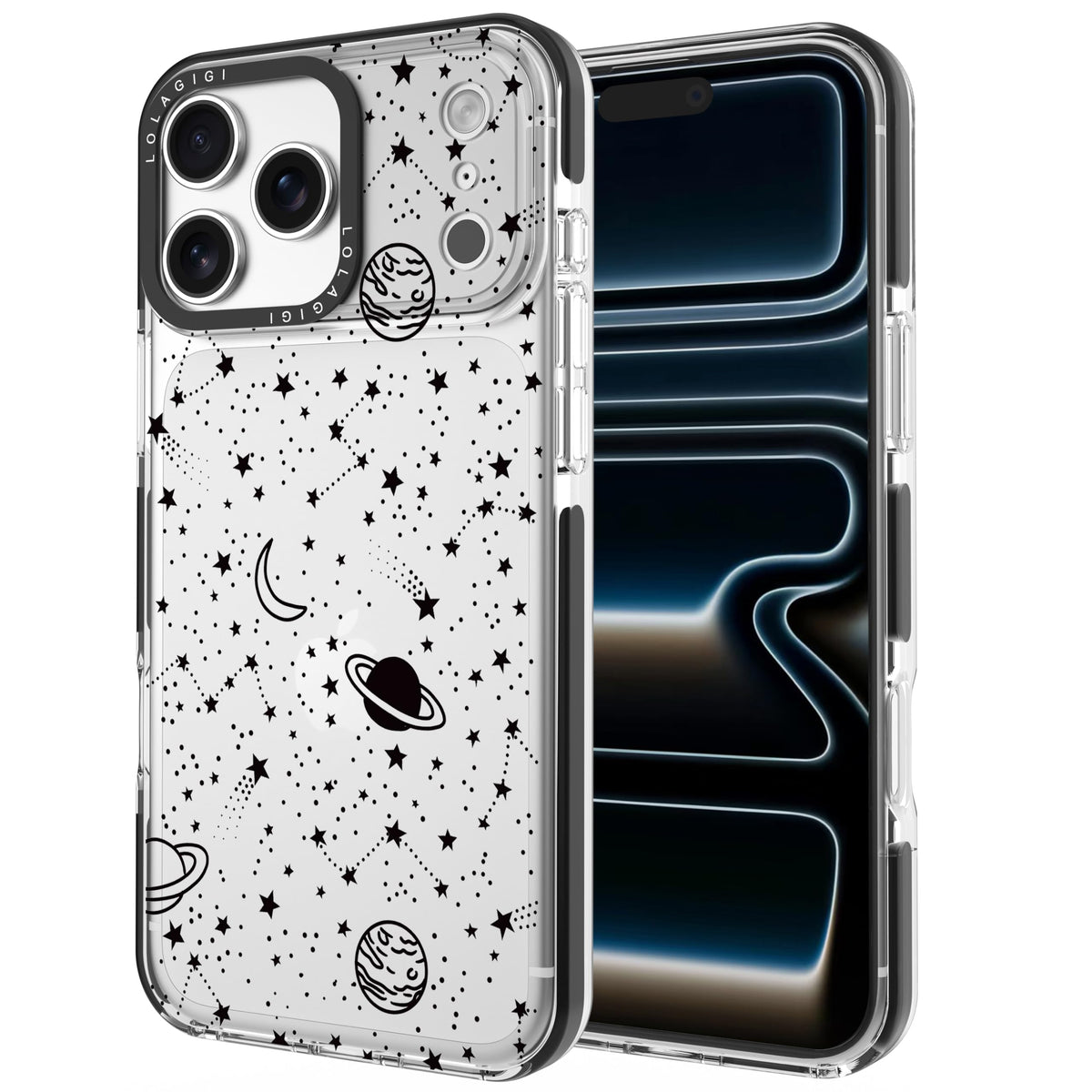 Case for iPhone 16 Pro Max Purple Cute Puppy Dog Animal Print | Kawaii Aesthetic Girly Design, Supports Wireless Charging, Shockproof Protection Soft TPU Phone Cover, 6.9"