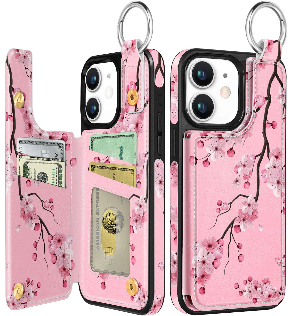 Shorogyt Compatible with iPhone 17 Pro Max Wallet Case with Card Holder - Cute Dog Lover Design Kickstand for Magnetic Clasp Back Flip Folio Leather Phone Covers for Women Men Girls