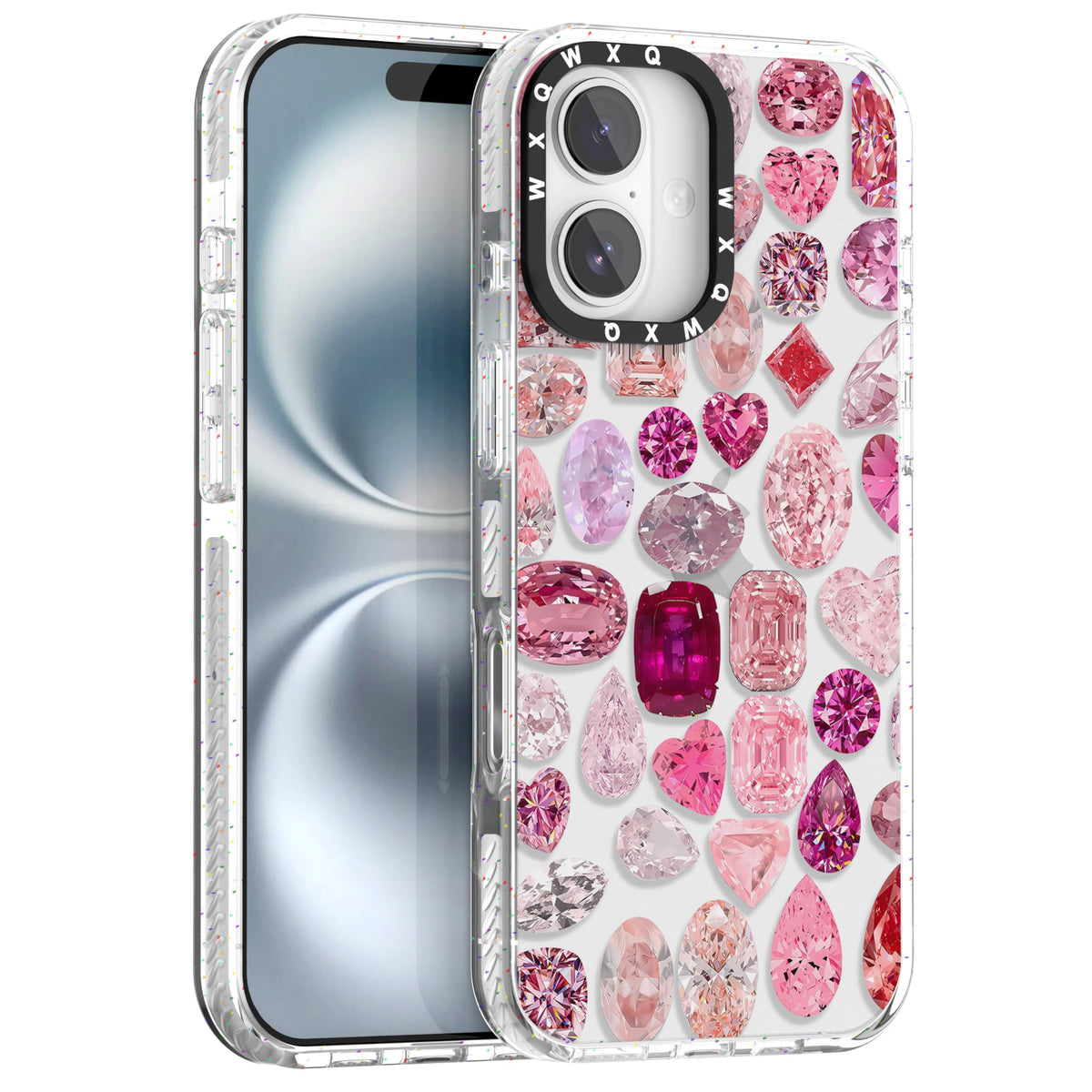 for iPhone 16 pro max Graffiti of Cartoon Animal Clear Phone Case | TPU+PC Premium Painted Anti-Drop Phone Case Superior Shock Absorption Military-Grade Drop Protection cover