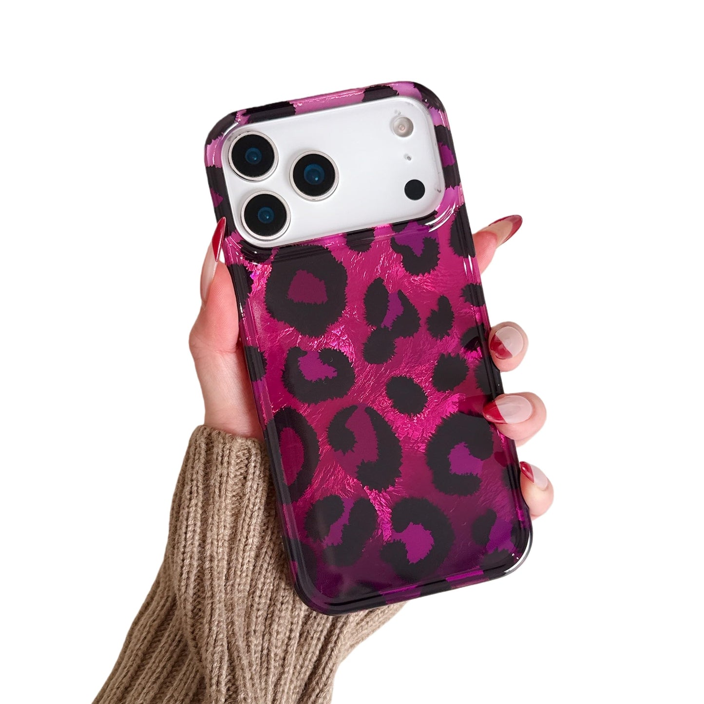 for iPhone 17 Pro Glitter Leopard Print Phone Case, Sparkly Cheetah Animal Pattern Clear Soft TPU Shockproof Protective Cover for Women Girls (Zebra Stripe, for iPhone 17 Pro)