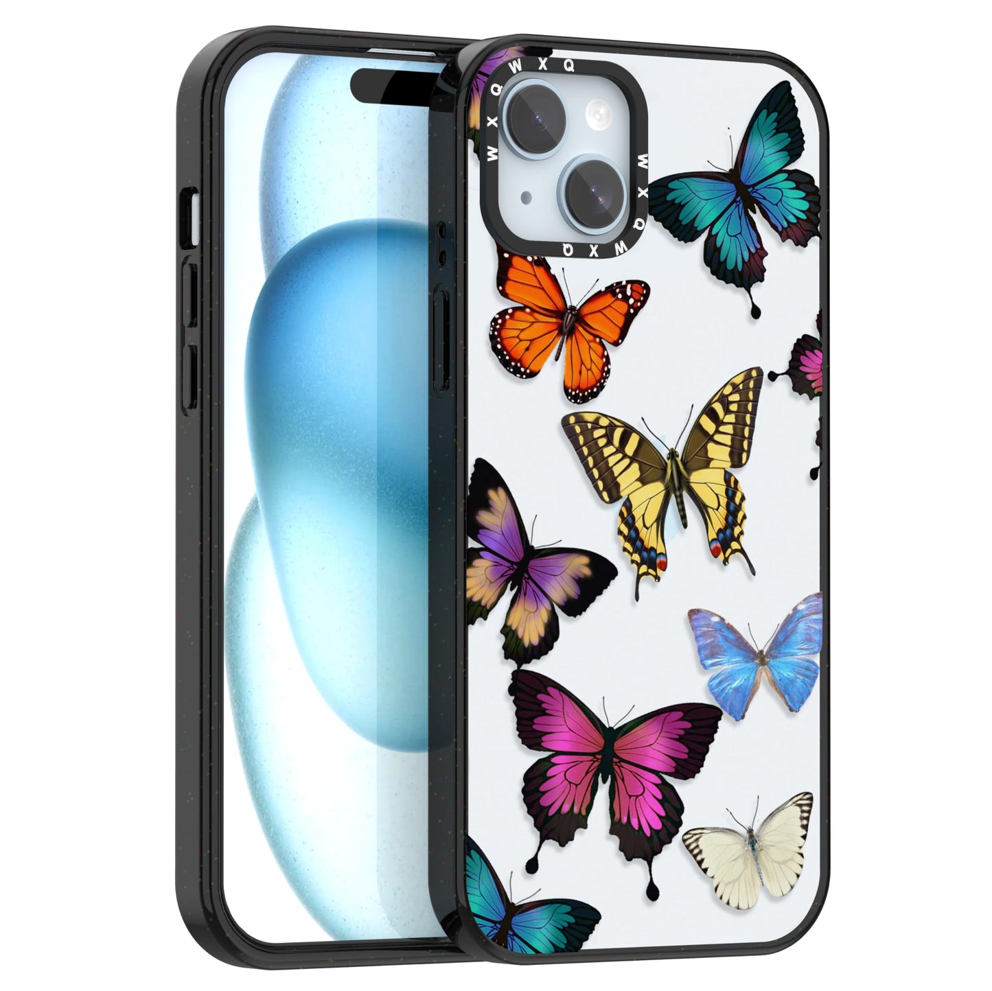 for iPhone 16 pro max Graffiti of Cartoon Animal Clear Phone Case | TPU+PC Premium Painted Anti-Drop Phone Case Superior Shock Absorption Military-Grade Drop Protection cover