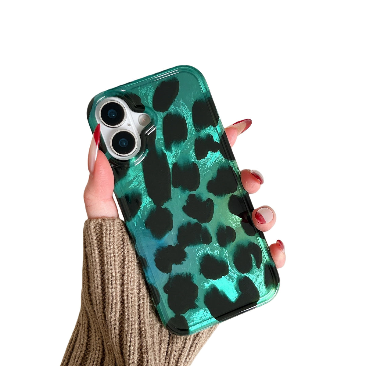 for iPhone 17 Pro Glitter Leopard Print Phone Case, Sparkly Cheetah Animal Pattern Clear Soft TPU Shockproof Protective Cover for Women Girls (Zebra Stripe, for iPhone 17 Pro)