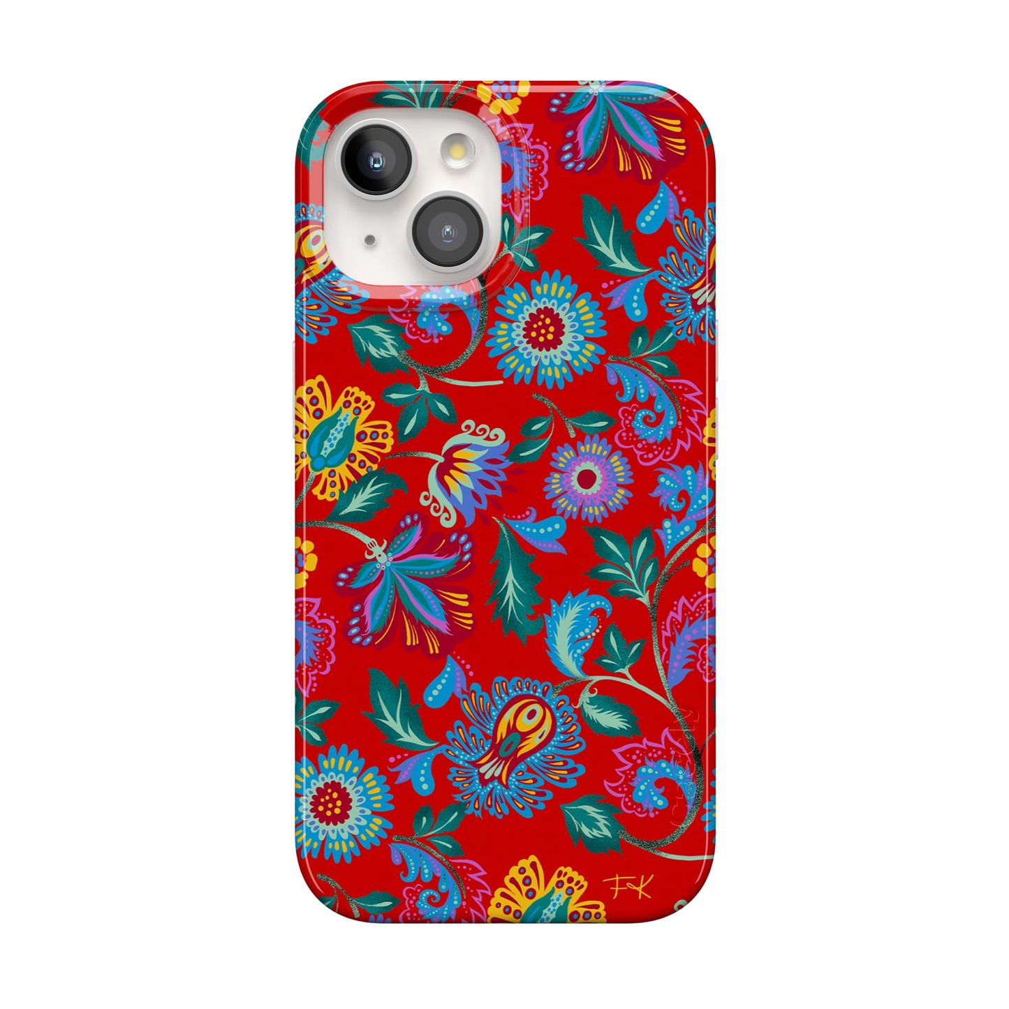Casely iPhone 15 Case | Hanging Around | Potted Plants Floral | Compatible with MagSafe | Classic Ultra Thin Design