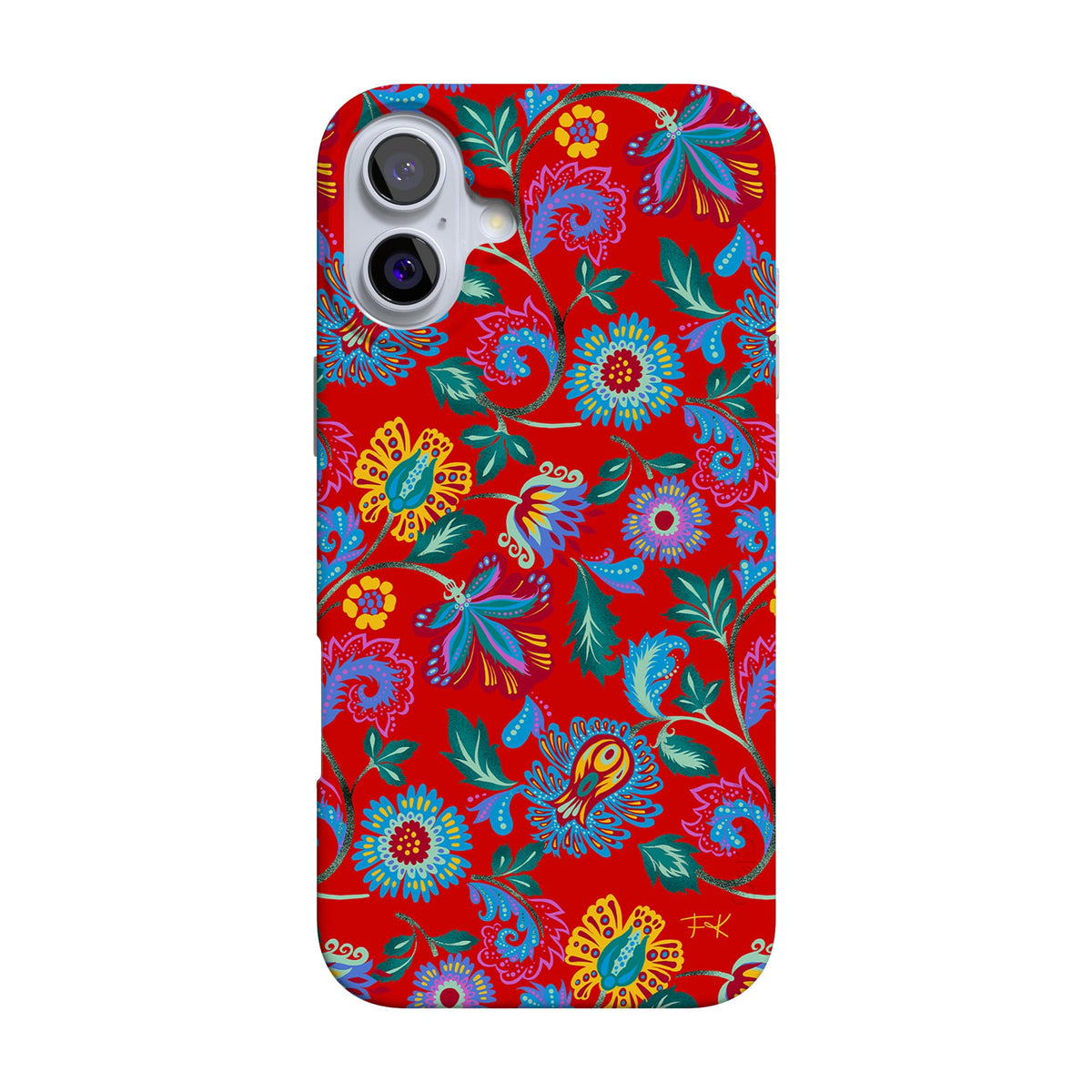 Casely iPhone 16 Case | Chateau Pups | French Dog | Compatible with MagSafe | Classic Ultra Slim Design