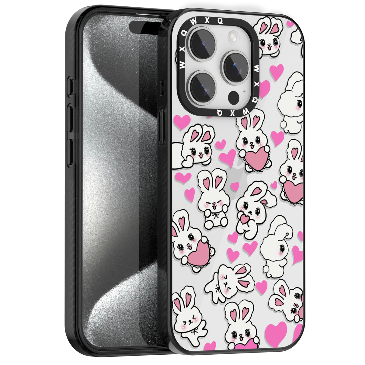 for iPhone 16 pro max Graffiti of Cartoon Animal Clear Phone Case | TPU+PC Premium Painted Anti-Drop Phone Case Superior Shock Absorption Military-Grade Drop Protection cover