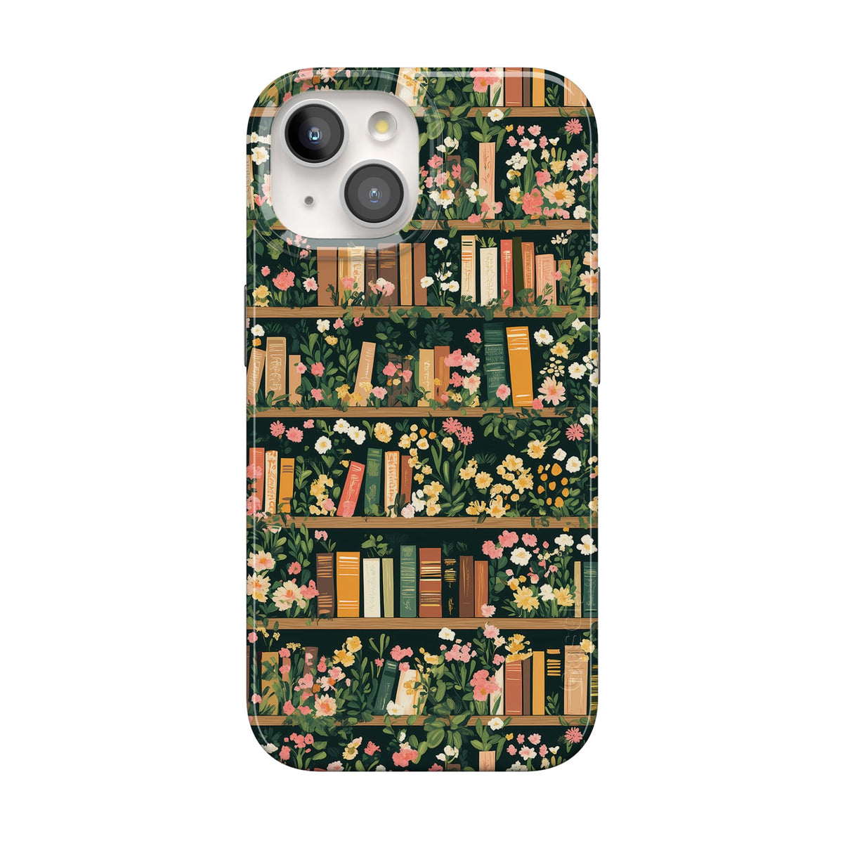 Casely iPhone 15 Case | Hanging Around | Potted Plants Floral | Compatible with MagSafe | Classic Ultra Thin Design