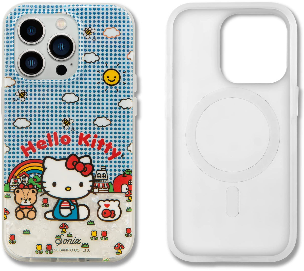 Sonix x Sanrio Case for iPhone 14 Pro Max | Compatible with MagSafe | 10ft Drop Tested | Hello Kitty and Friends Stickers