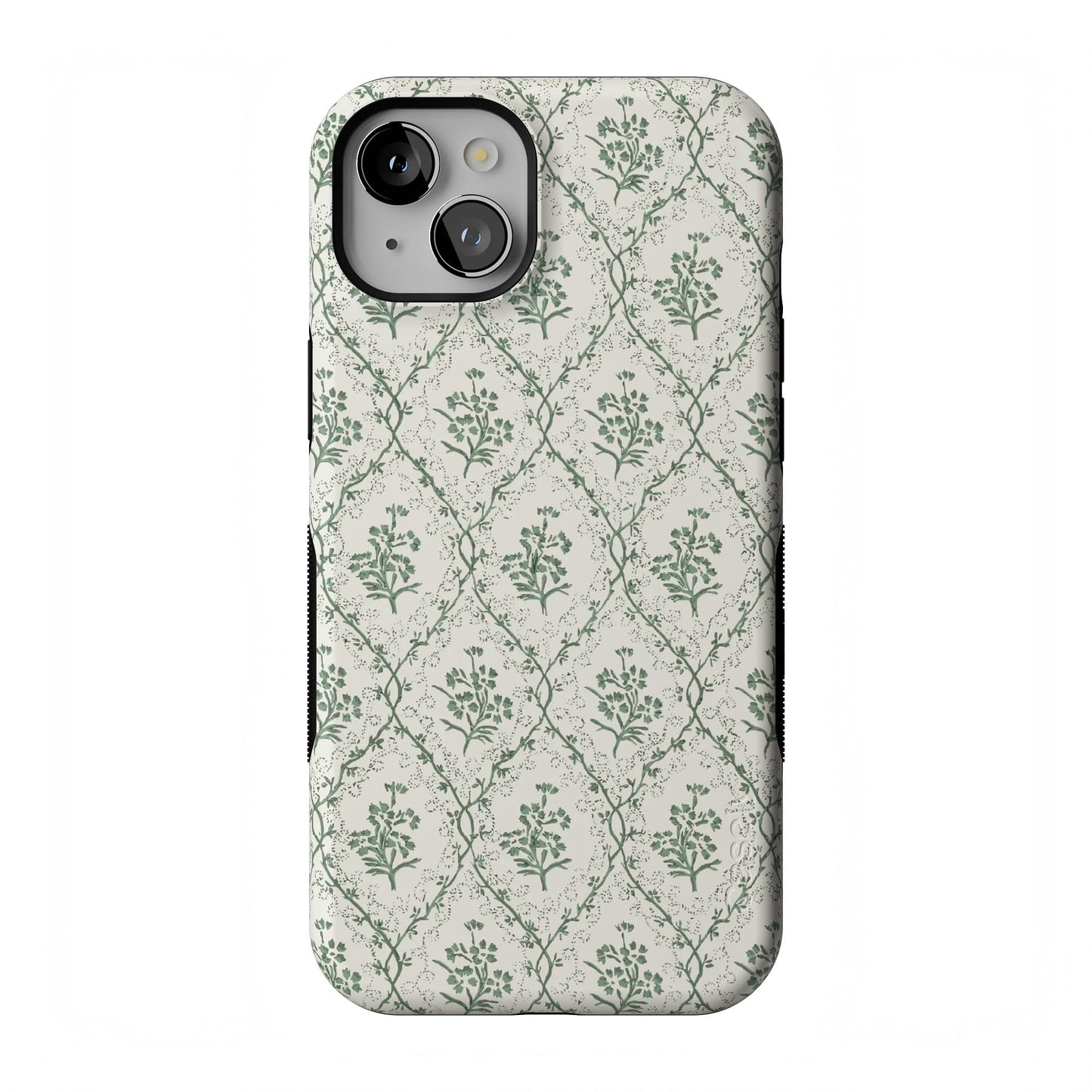 Casely iPhone 15 Case | Hanging Around | Potted Plants Floral | Bold Protective Design | Compatible with MagSafe