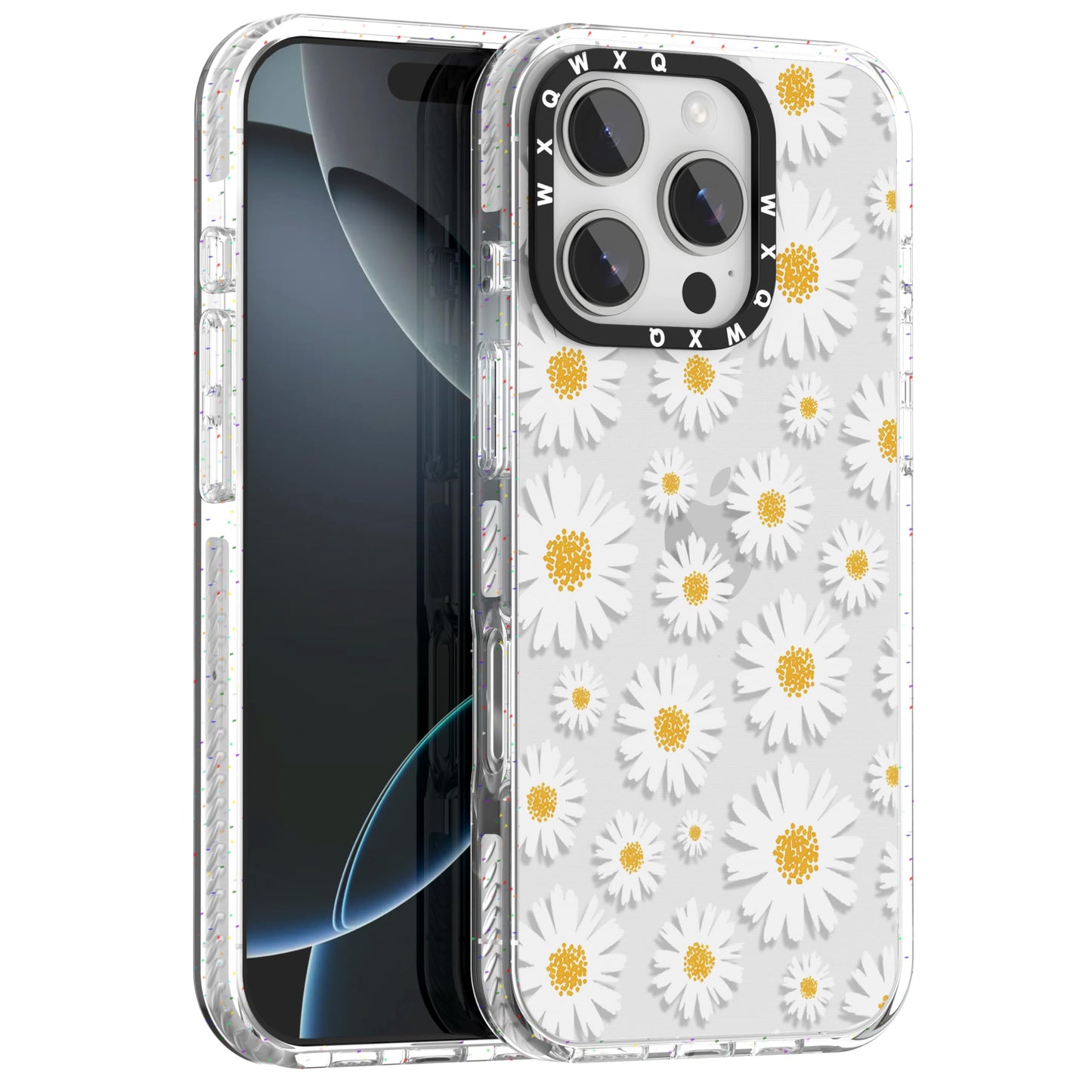 for iPhone 16 pro max Graffiti of Cartoon Animal Clear Phone Case | TPU+PC Premium Painted Anti-Drop Phone Case Superior Shock Absorption Military-Grade Drop Protection cover