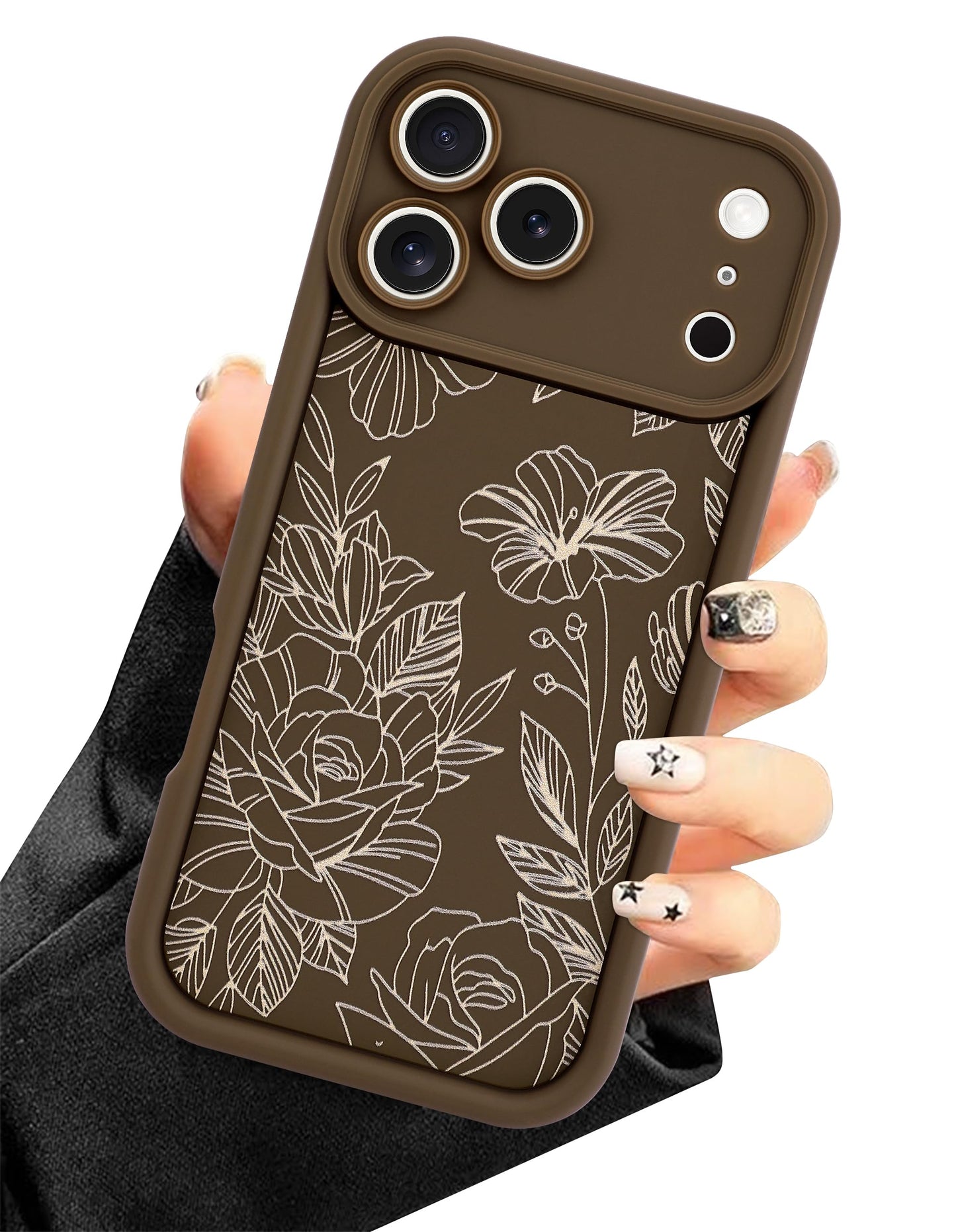 Black Cat Phone Case for iPhone 17 | Cute Animal Aesthetic Design, Soft Silicone, Slim Fit Protection Shockproof Protective Cover for Women Girls
