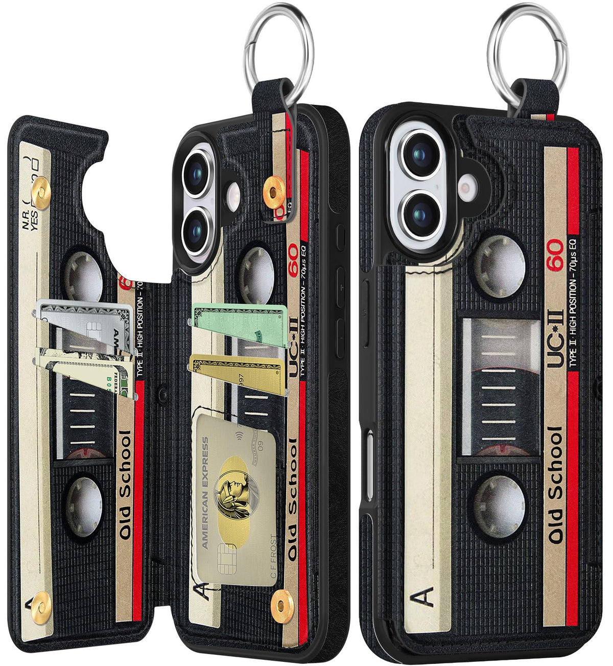 Shorogyt Compatible with iPhone 17 Pro Max Wallet Case with Card Holder - Cute Dog Lover Design Kickstand for Magnetic Clasp Back Flip Folio Leather Phone Covers for Women Men Girls