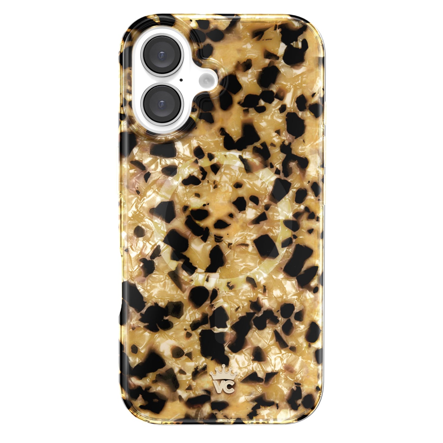 VELVET CAVIAR Christmas Phone Case for iPhone 16 - Compatible with MagSafe [10ft Drop Tested] - Holiday Peppermint Glitter Winter Theme