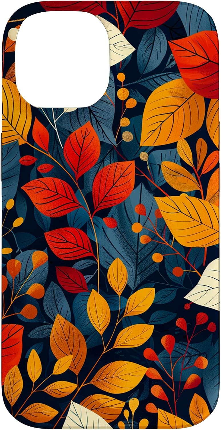 Leaves Pattern Plants Case for iPhone 16 Pro Max