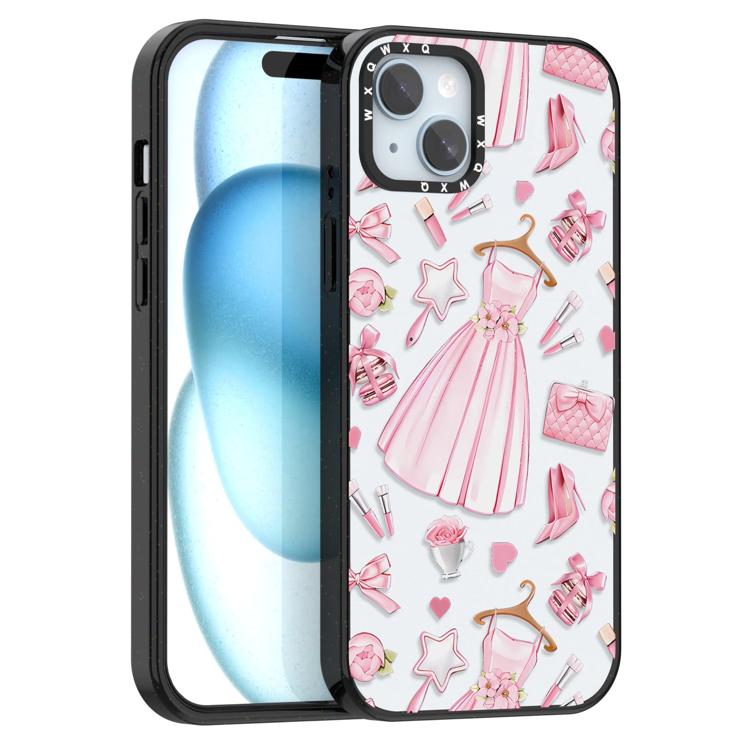 for iPhone 16 pro max Graffiti of Cartoon Animal Clear Phone Case | TPU+PC Premium Painted Anti-Drop Phone Case Superior Shock Absorption Military-Grade Drop Protection cover